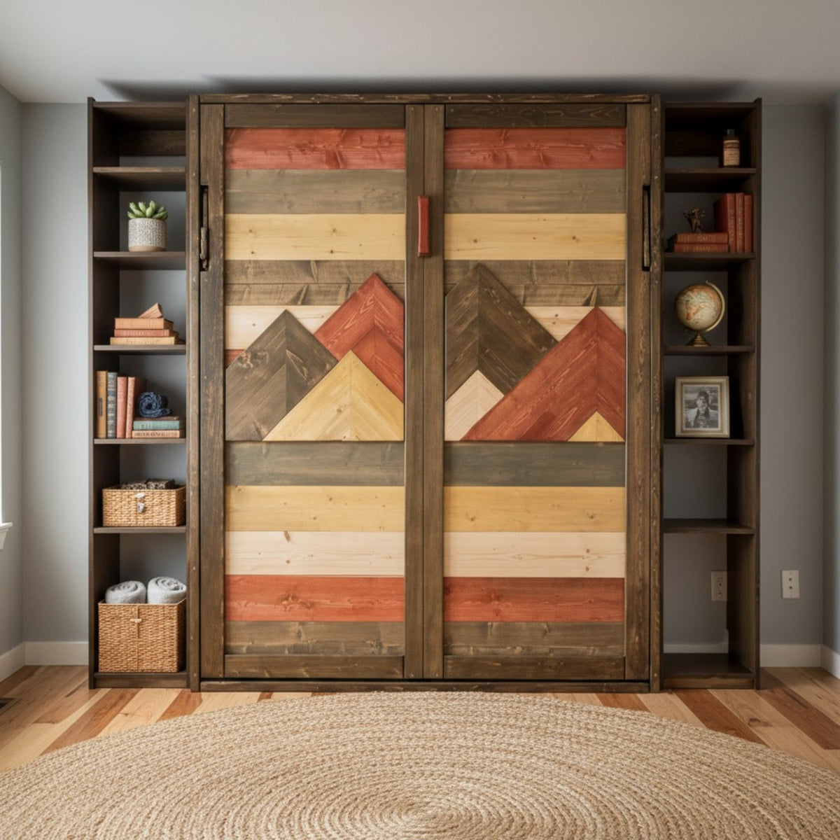 Custom Shelving - Kootenay Murphy Beds