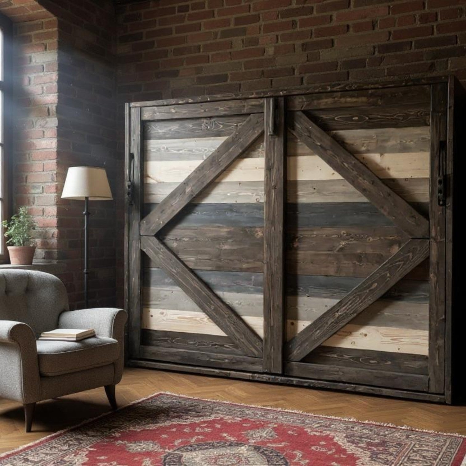 Horizontal Murphy Bed - Blue Signature - Kootenay Murphy Beds