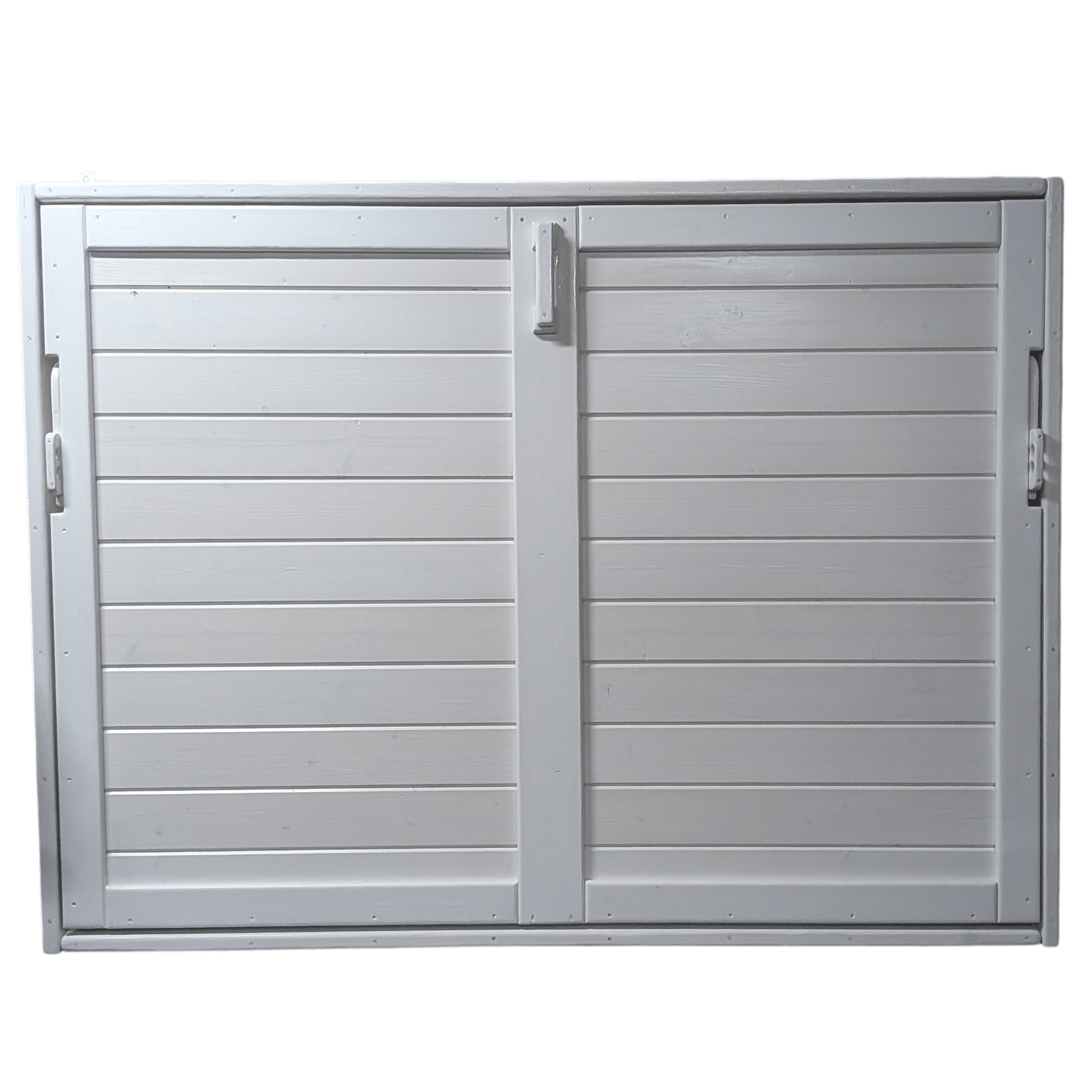 Horizontal Murphy Bed - White - Kootenay Murphy Beds
