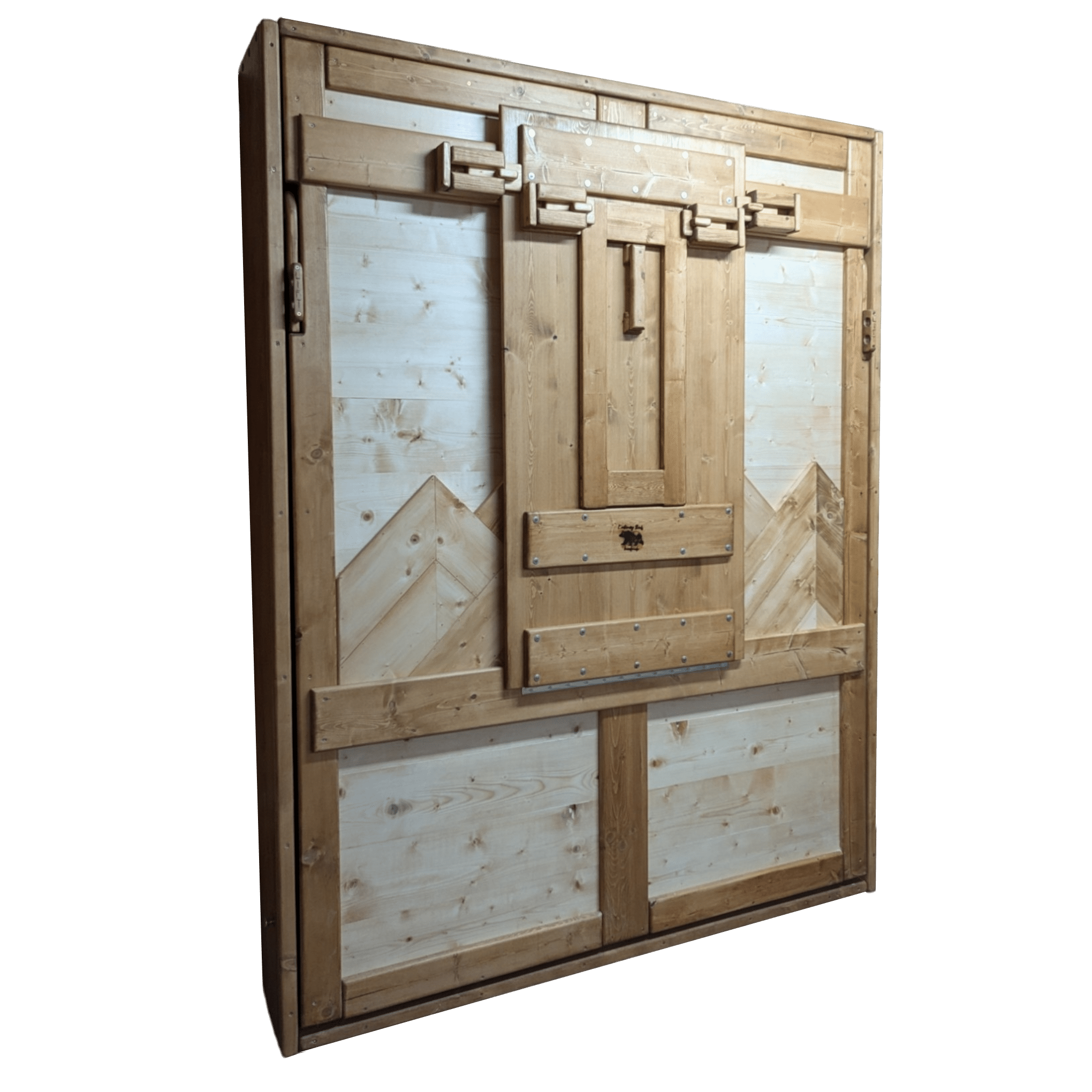 Murphy Bed With Dining Table Oak - Kootenay Murphy Beds