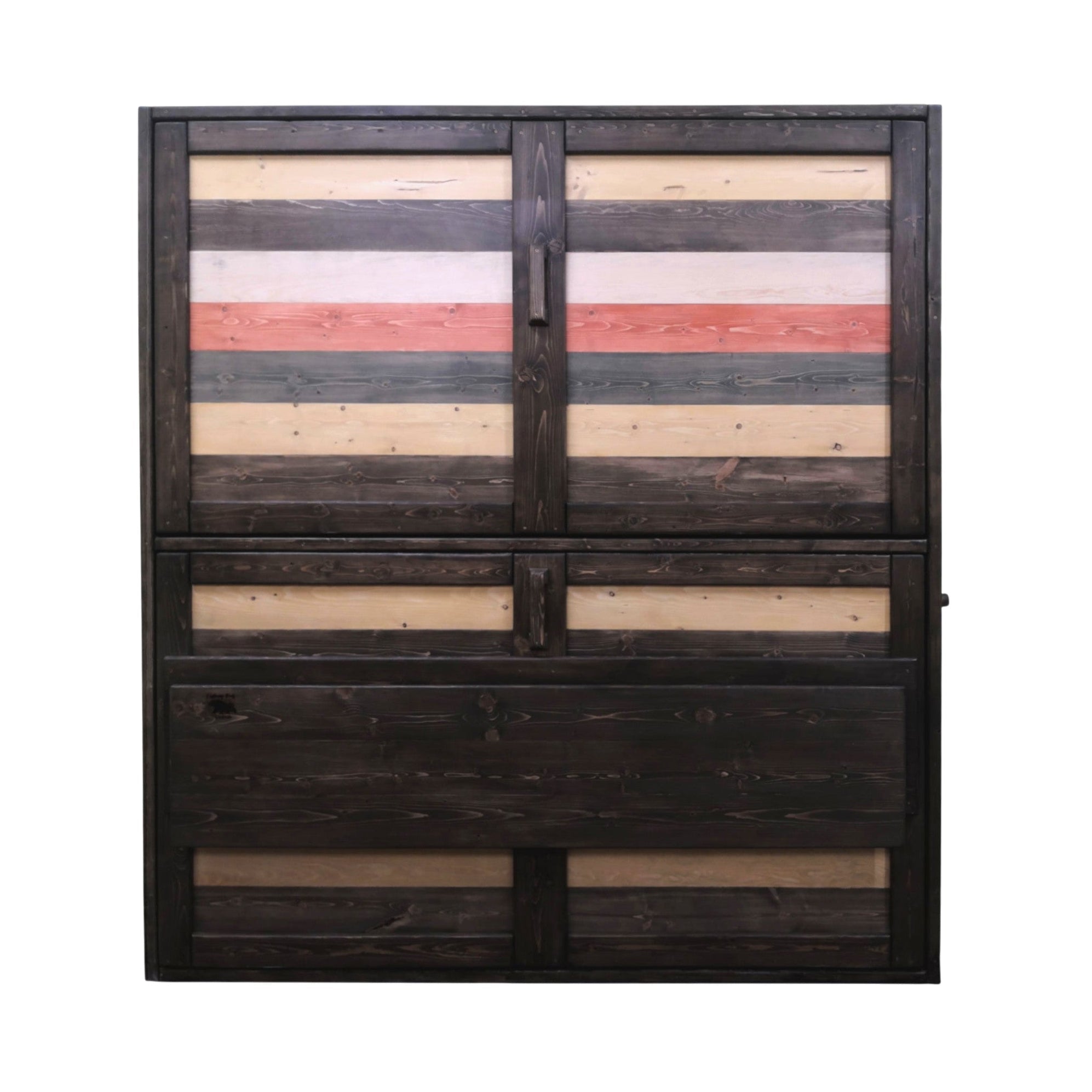 Murphy Bunks - Signature Red - Kootenay Murphy Beds