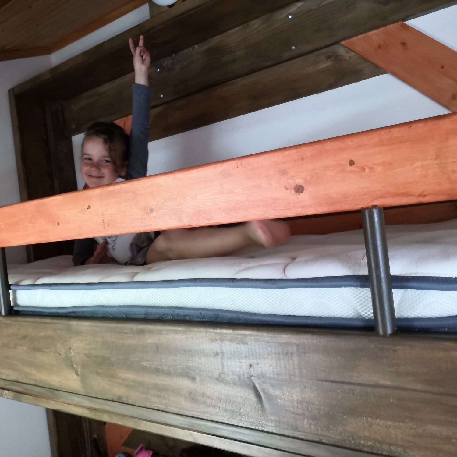 Murphy Bunks - Signature Red - Kootenay Murphy Beds