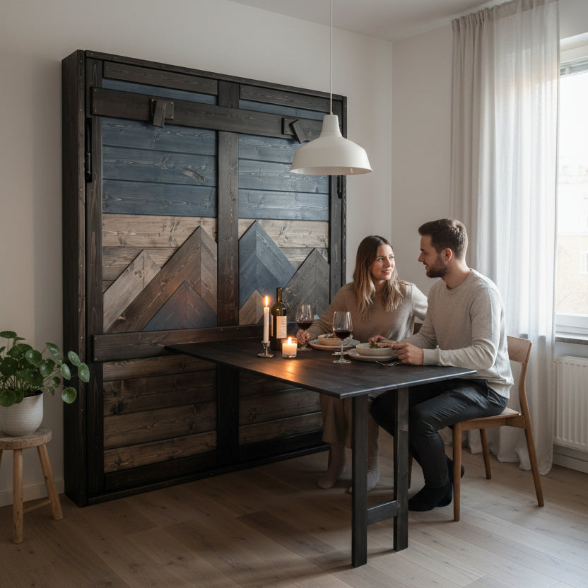 Murphy Bed With Dining Table -Blue Mountains