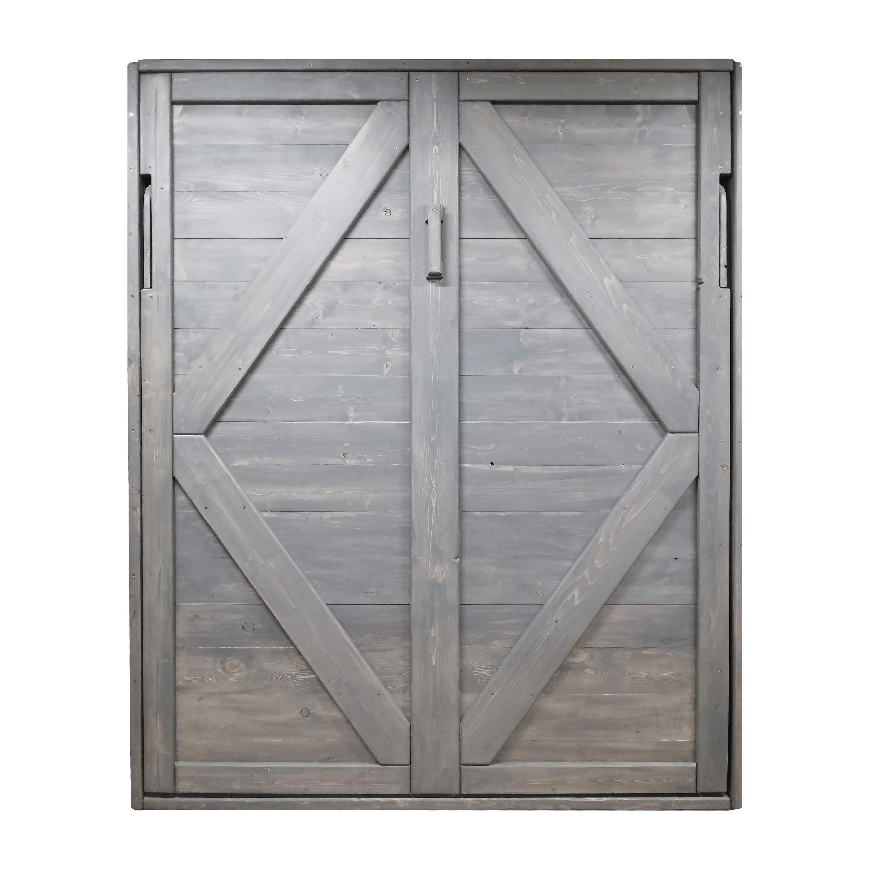 Queen Murphy Bed - Blue - Kootenay Murphy Beds