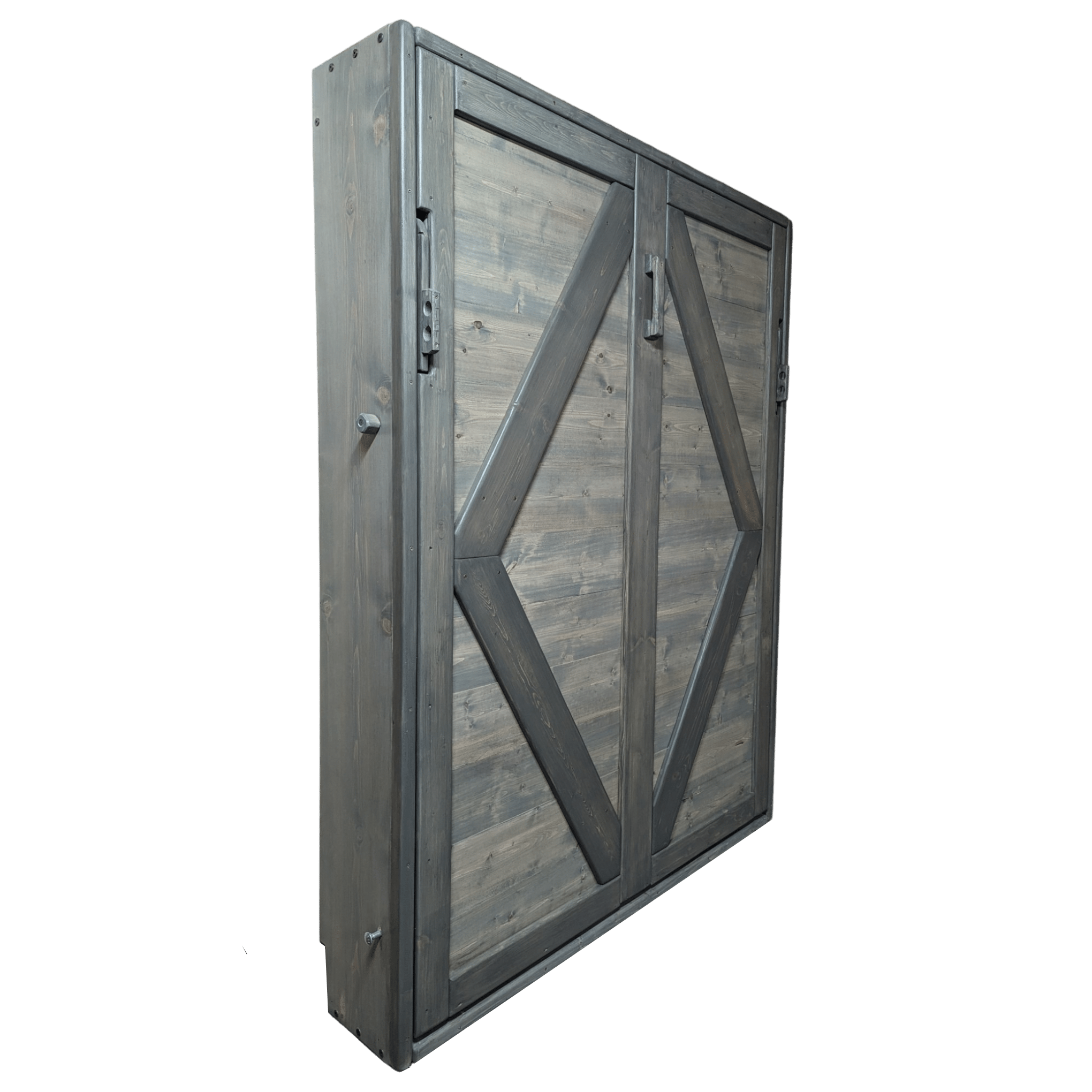 Queen Murphy Bed - Blue Diamond - Kootenay Murphy Beds