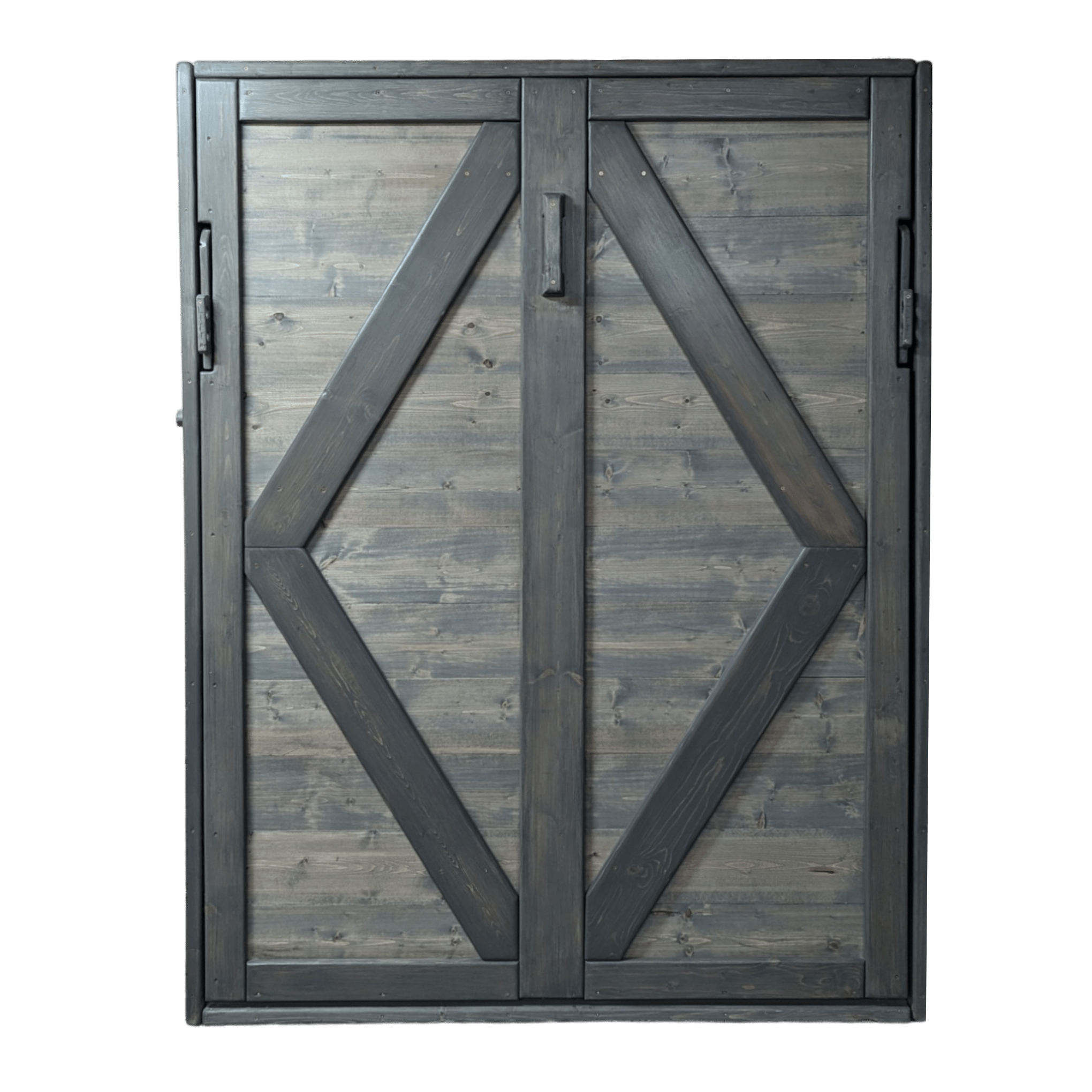 Queen Murphy Bed - Blue Diamond - Kootenay Murphy Beds