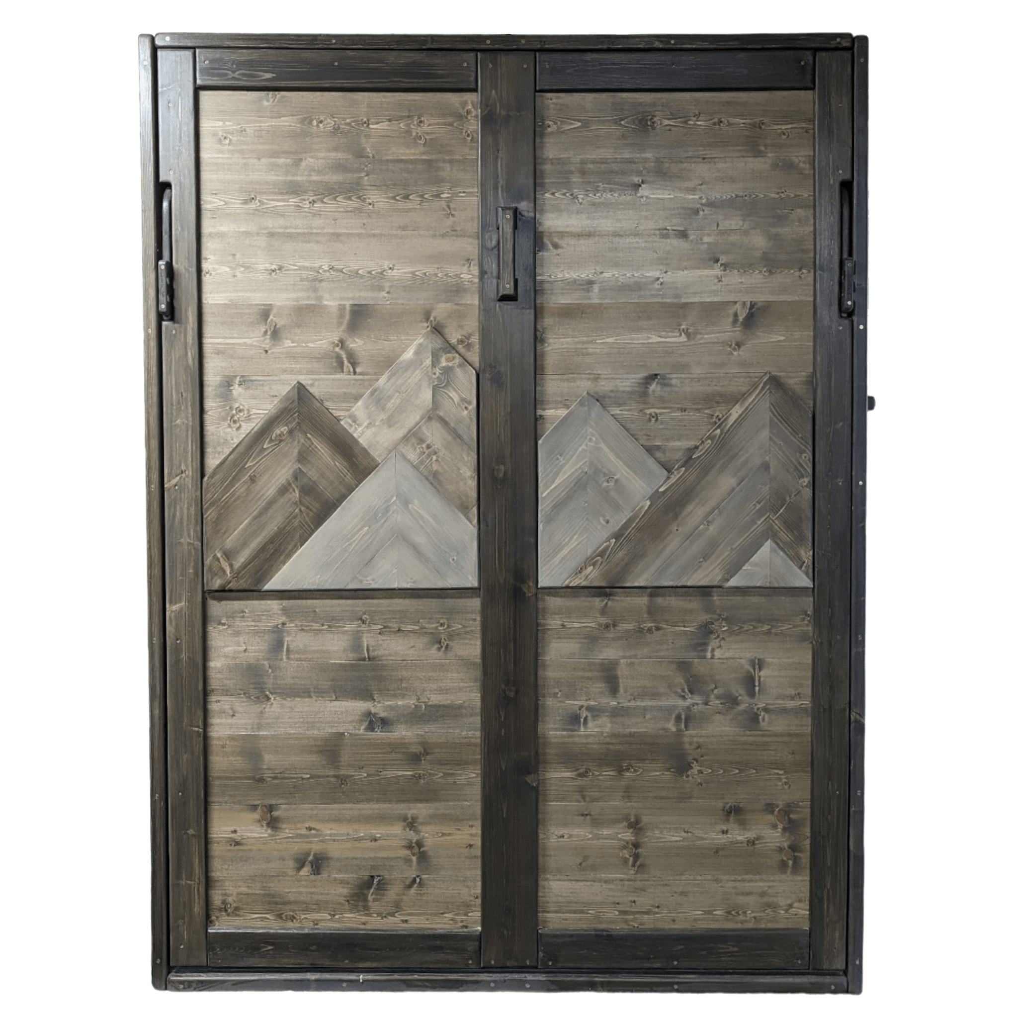 Queen Murphy Bed - Brown Mountains - Kootenay Murphy Beds
