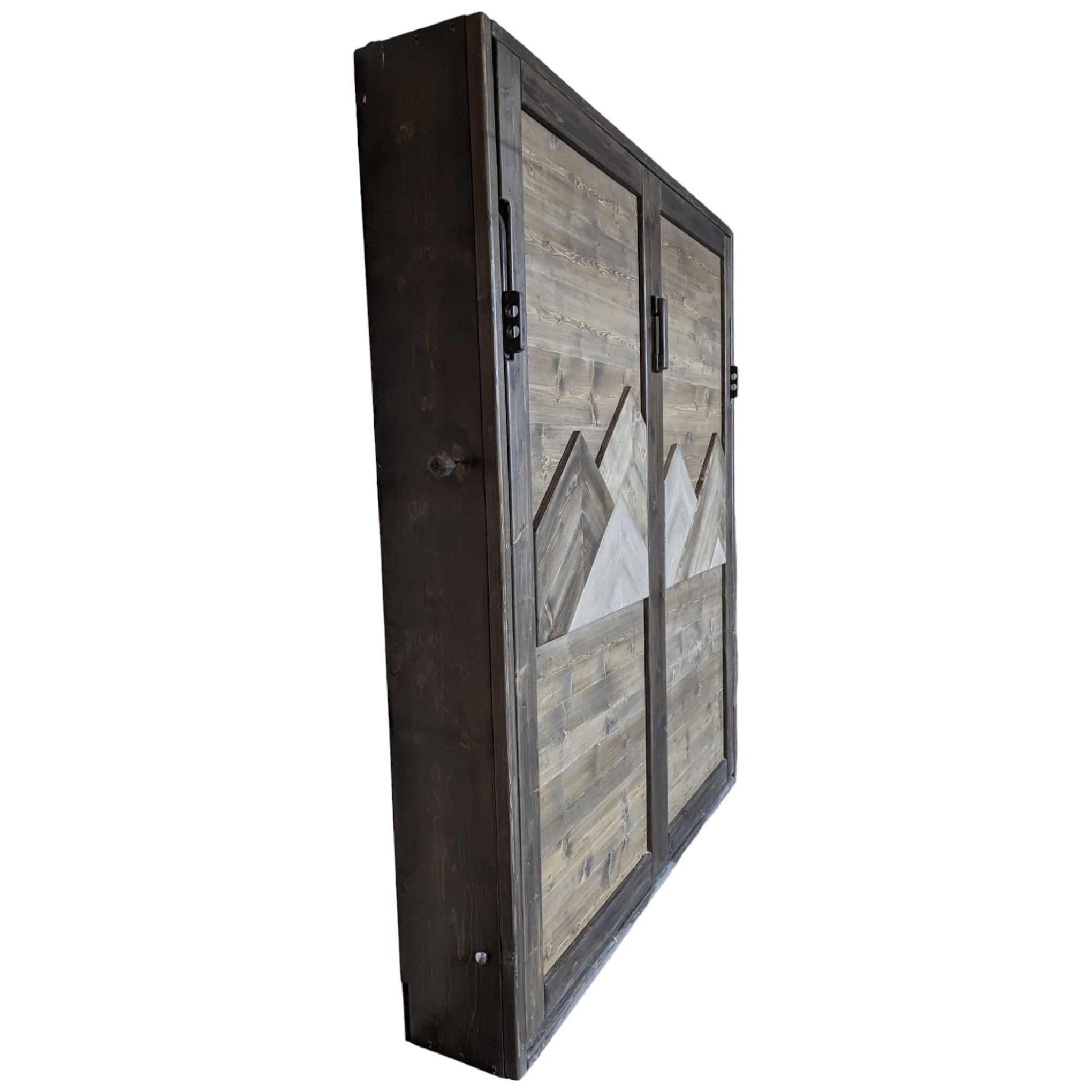 Queen Murphy Bed - Brown Mountains - Kootenay Murphy Beds