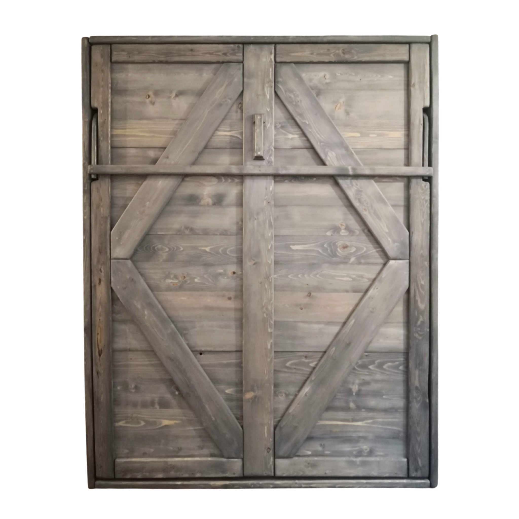 Queen Murphy Bed - Grey - Kootenay Murphy Beds