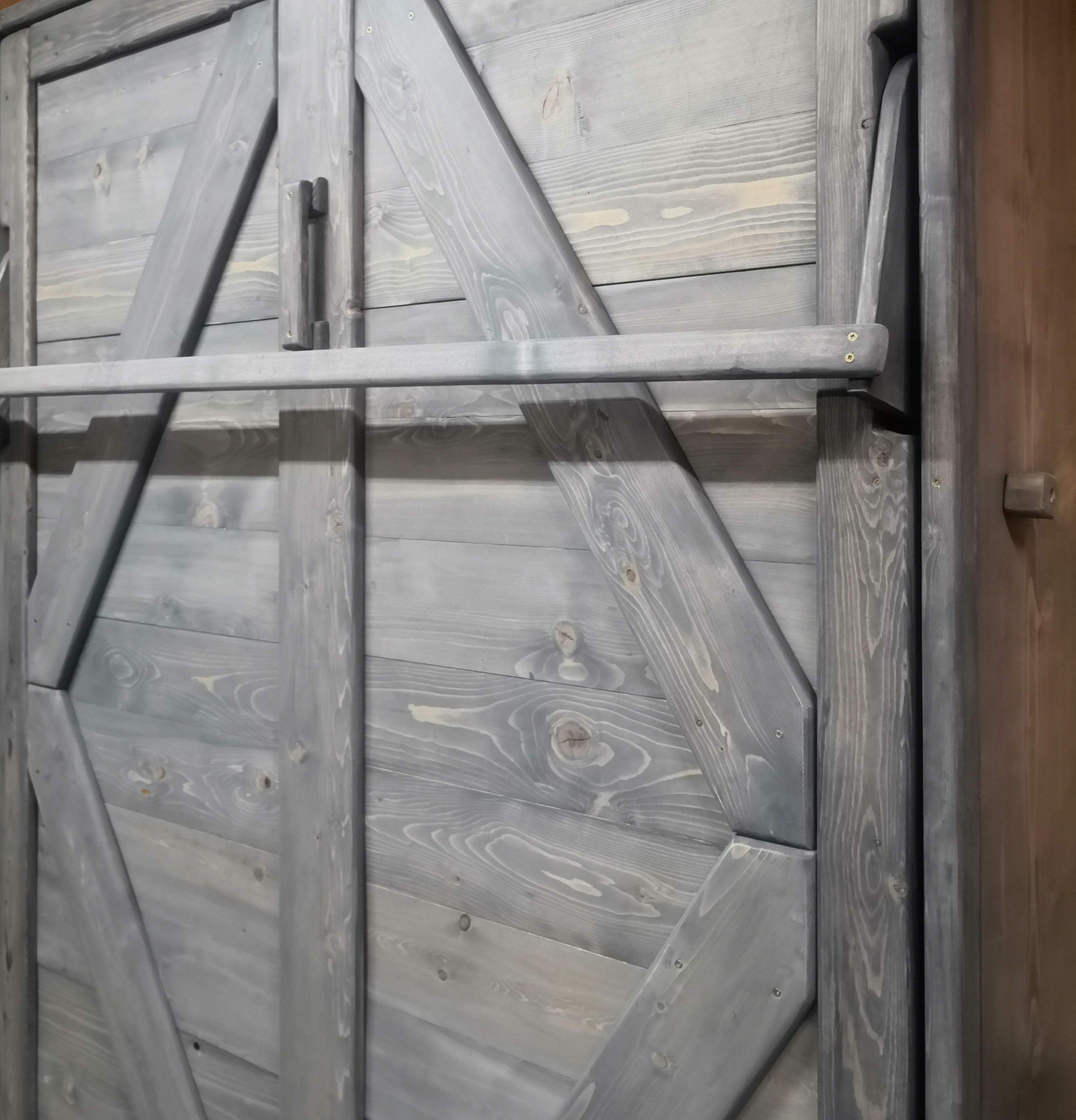 Double Murphy Bed - Blue - Kootenay Murphy Beds