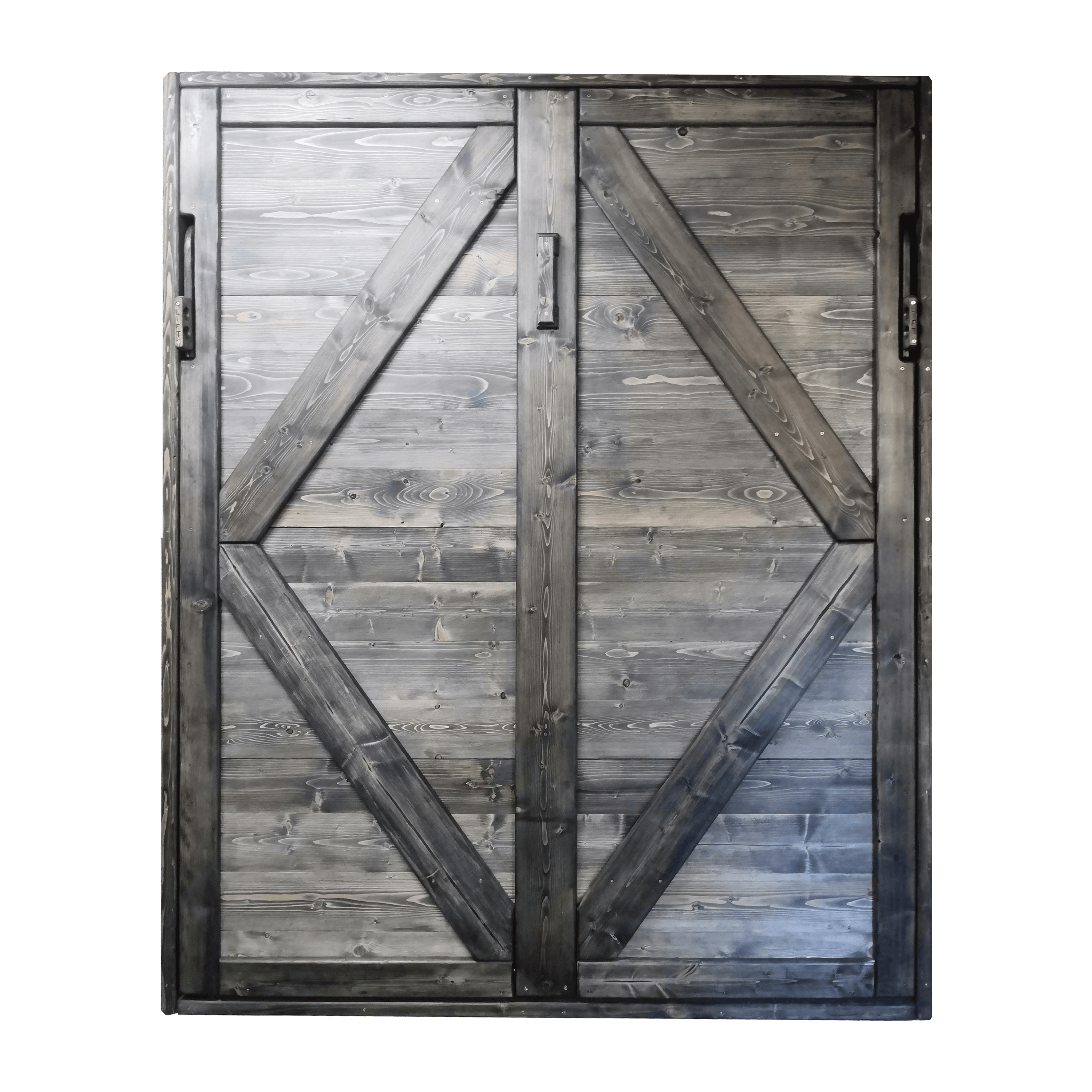 Double Murphy Bed - Charcoal - Kootenay Murphy Beds