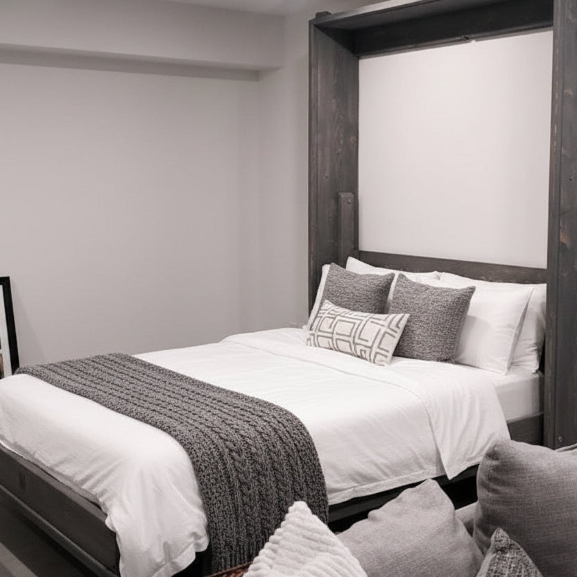 Double Murphy Bed - Blue - Kootenay Murphy Beds