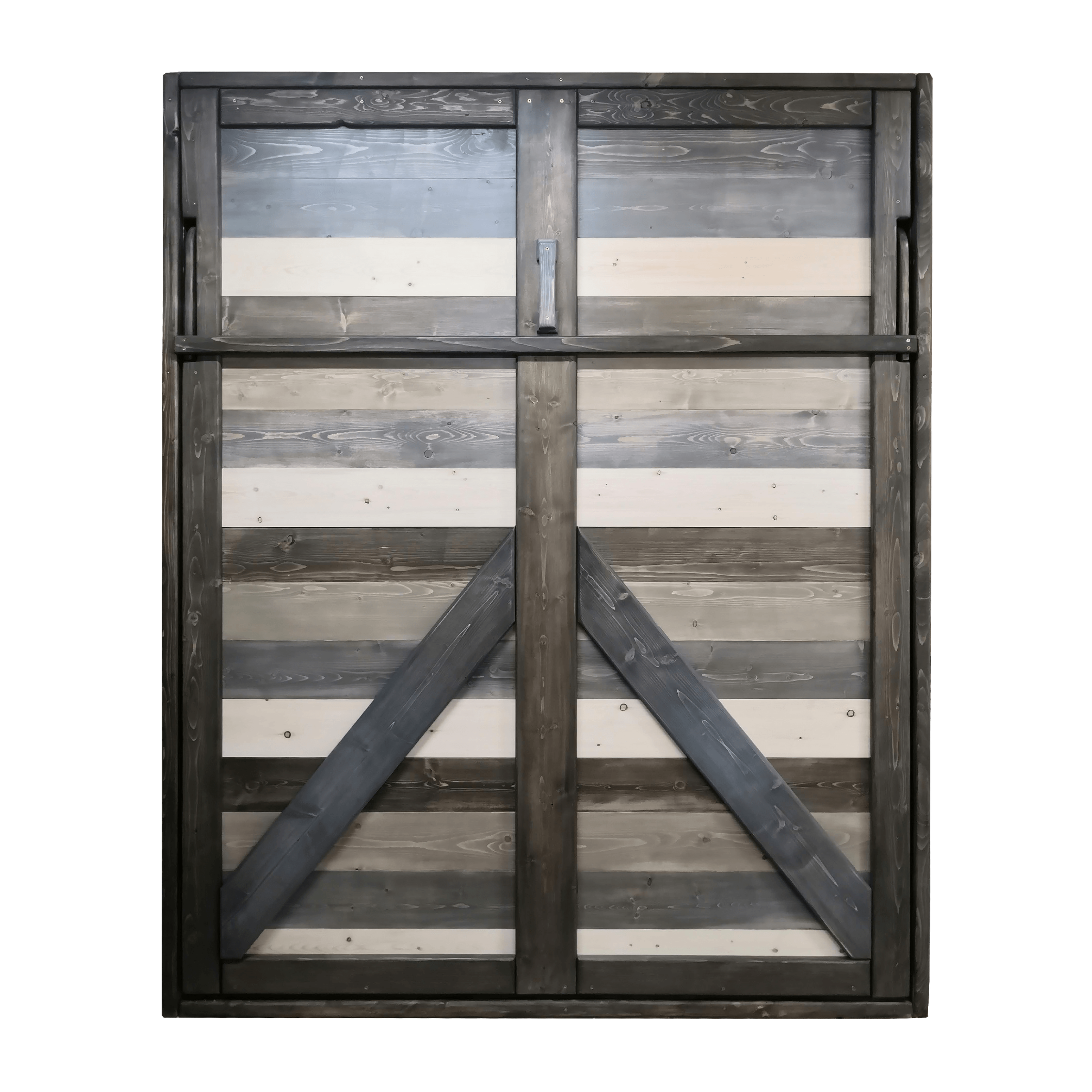 Double Murphy Bed - Signature Blue - Kootenay Murphy Beds