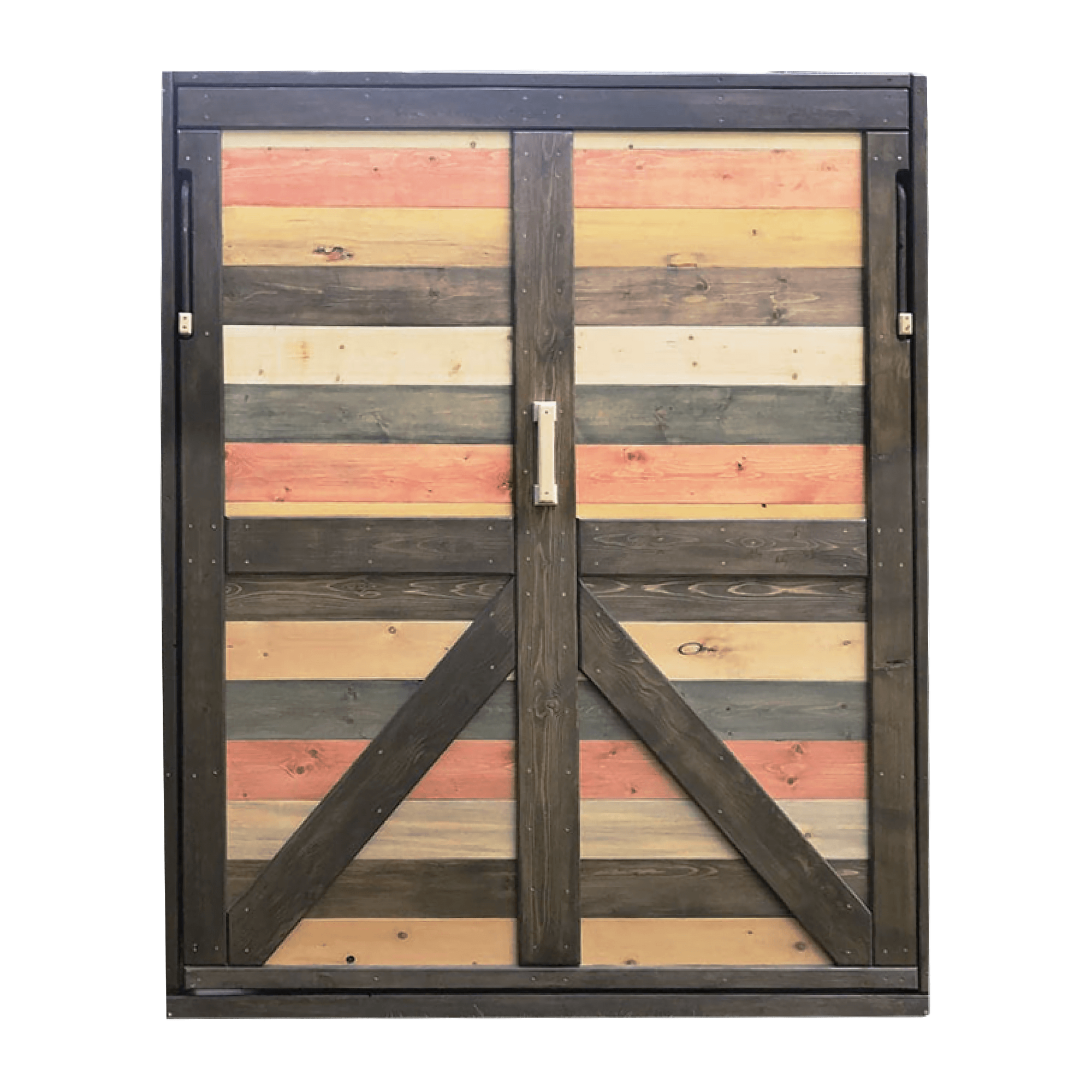 Double Murphy Bed - Signature Red - Kootenay Murphy Beds