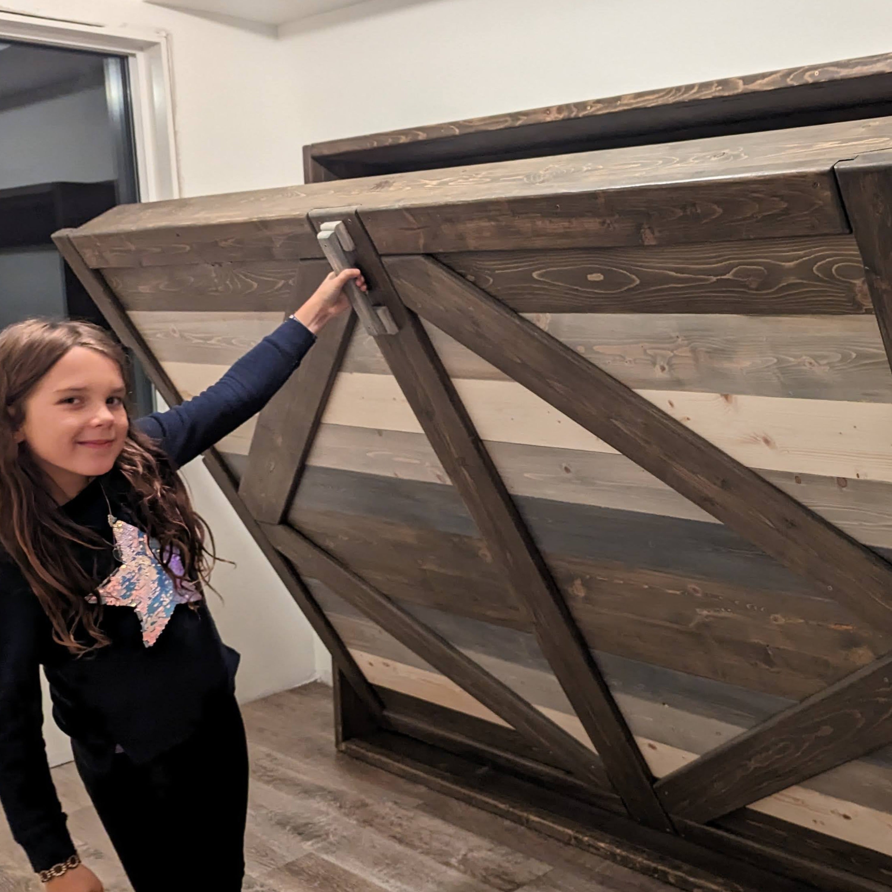 Horizontal Murphy Bed - Blue Signature - Kootenay Murphy Beds