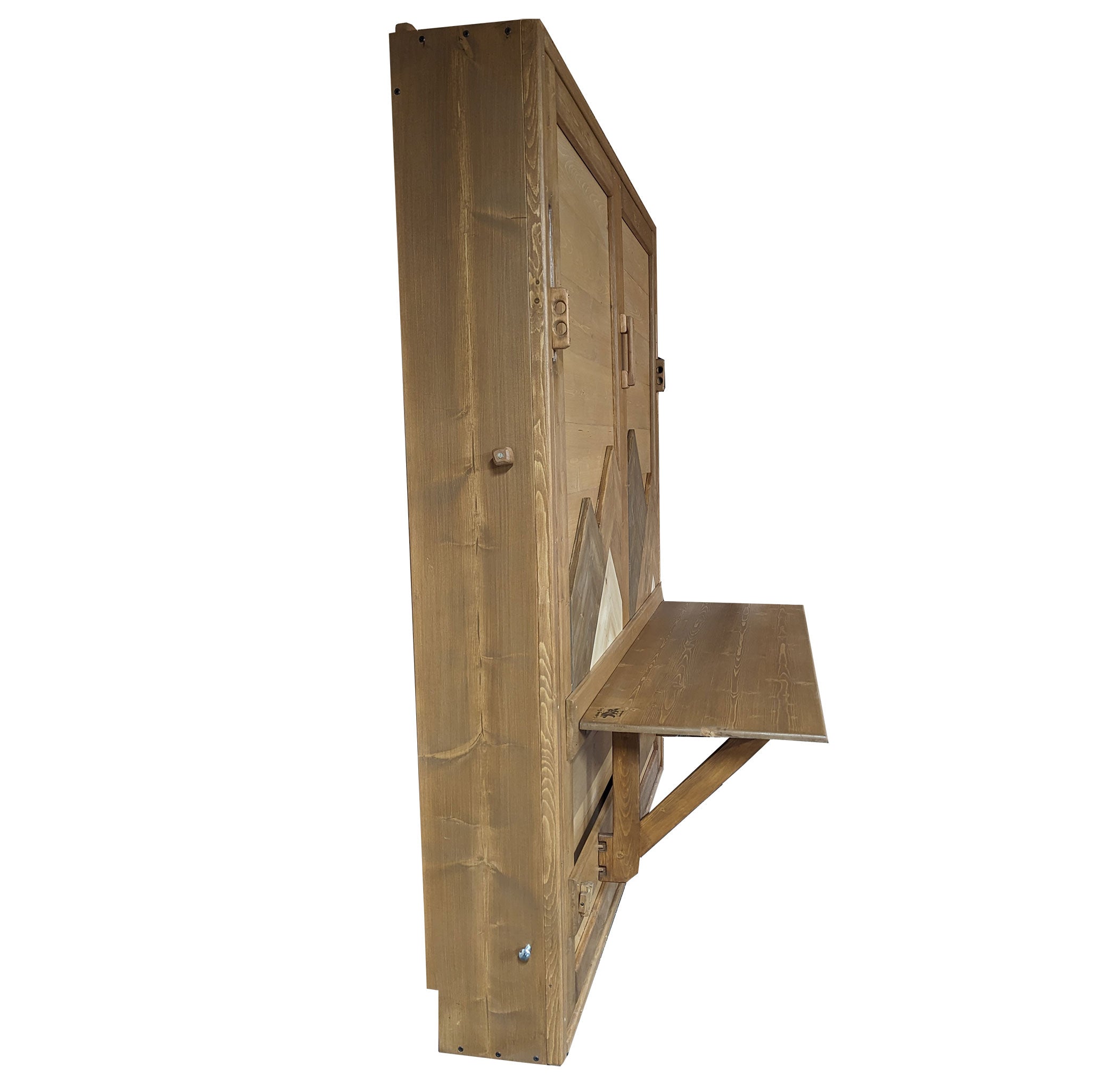 Murphy Bed With Desk - Cedar Mountains - Kootenay Murphy Beds