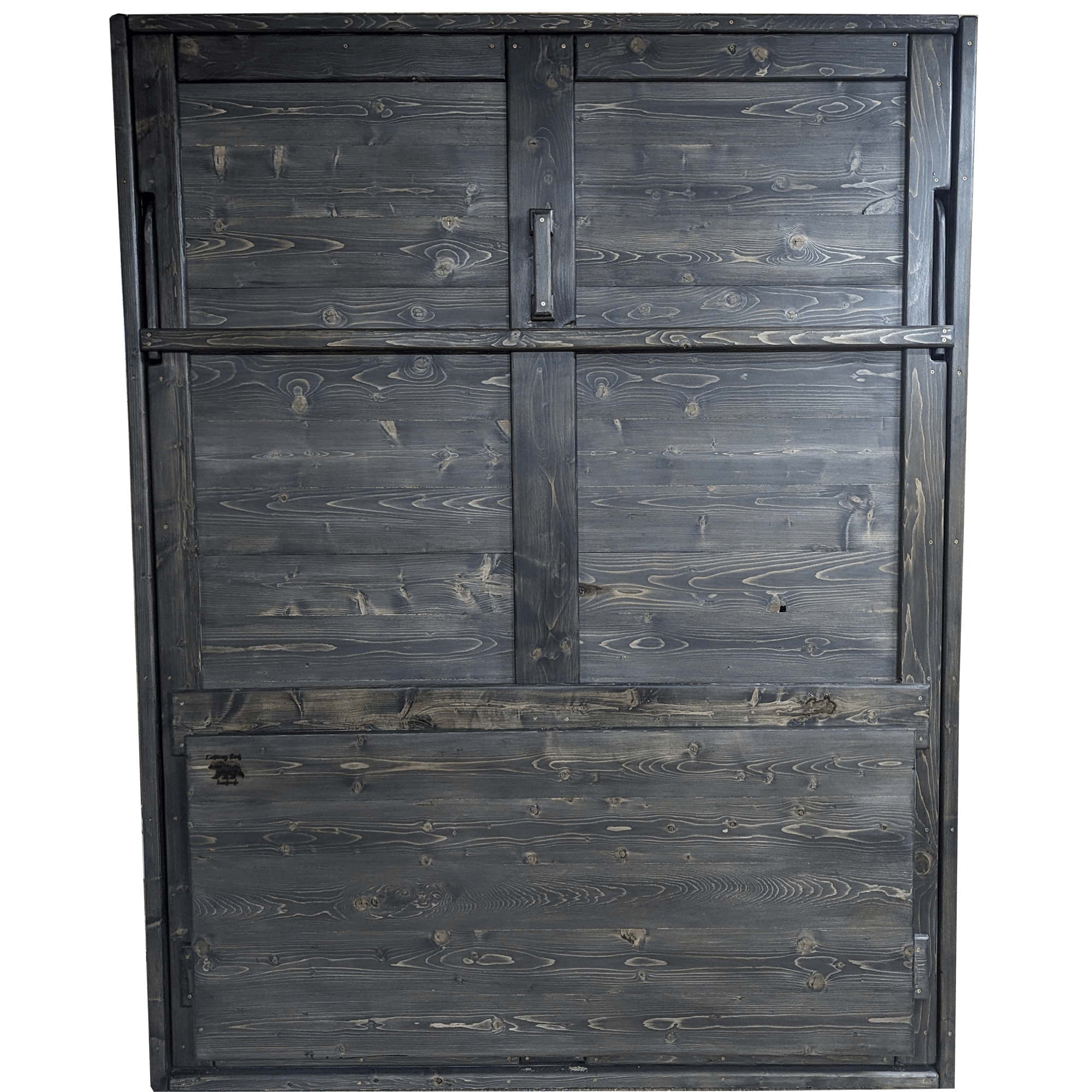 Murphy Bed With Desk - Charcoal