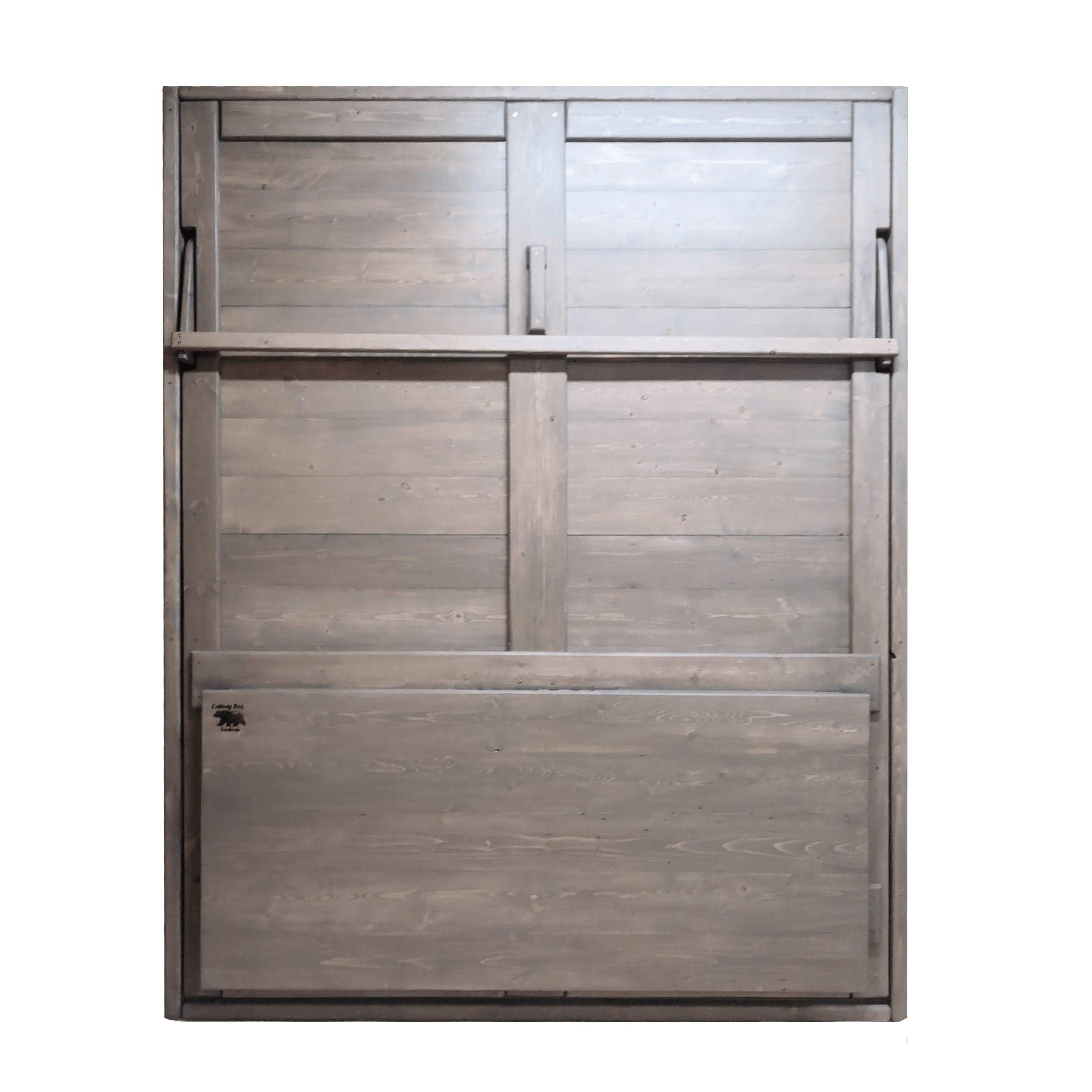 Murphy Bed With Desk - Green