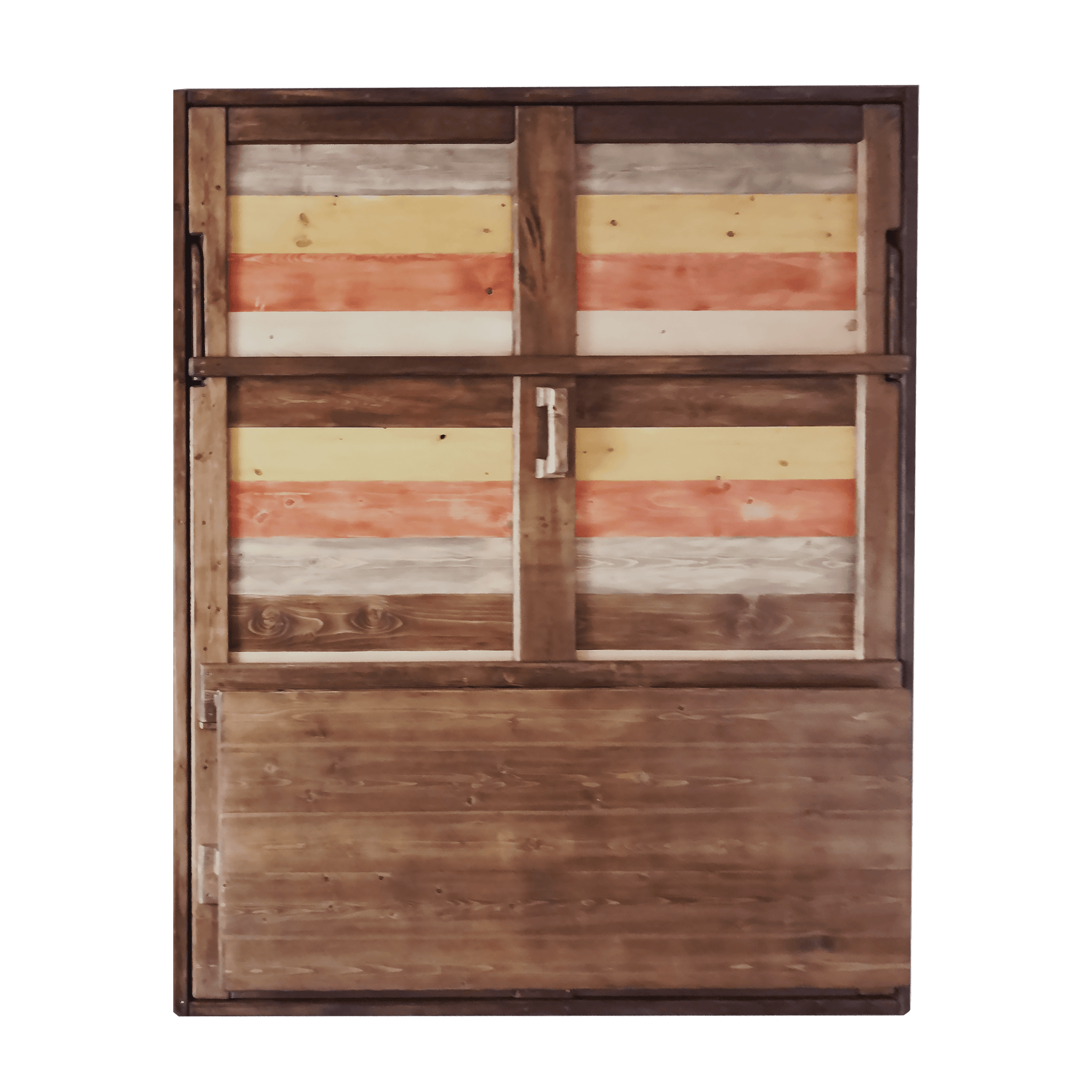 Red Signature Vertical Murphy Bed Locally Handmade