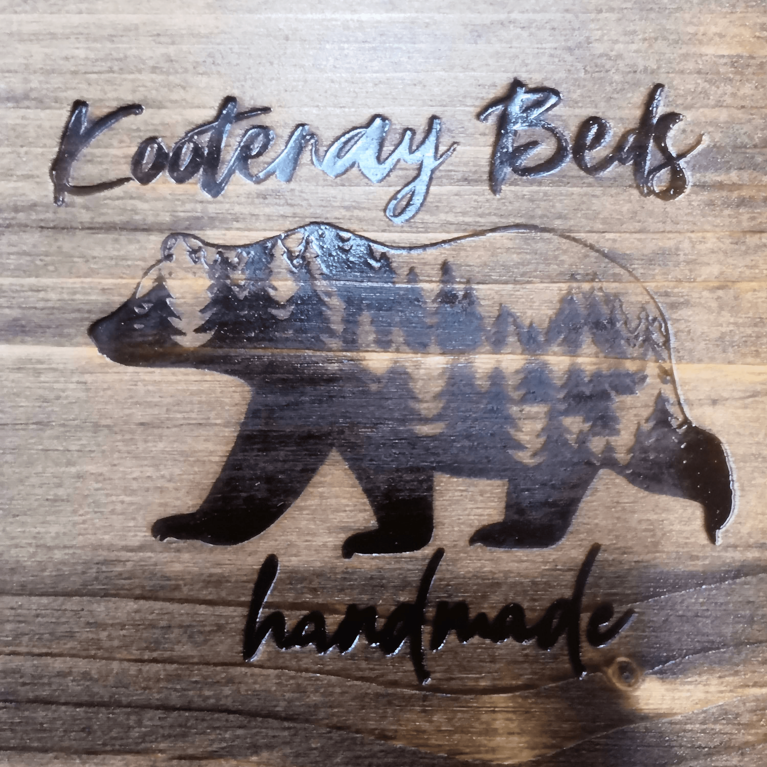 Murphy Bed With Desk - Walnut