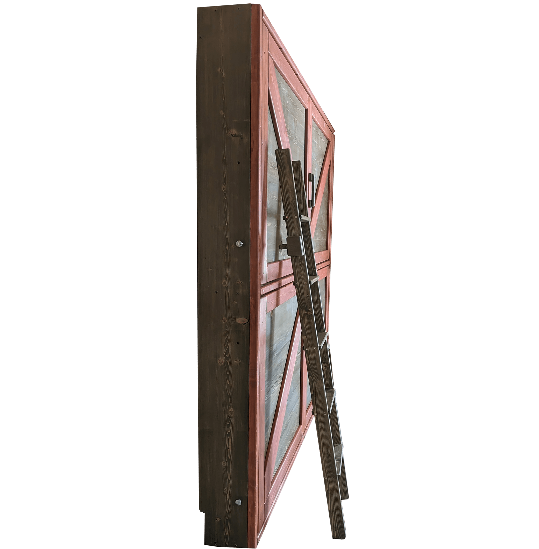 Murphy Bunks - Brown & Terracotta - Kootenay Murphy Beds