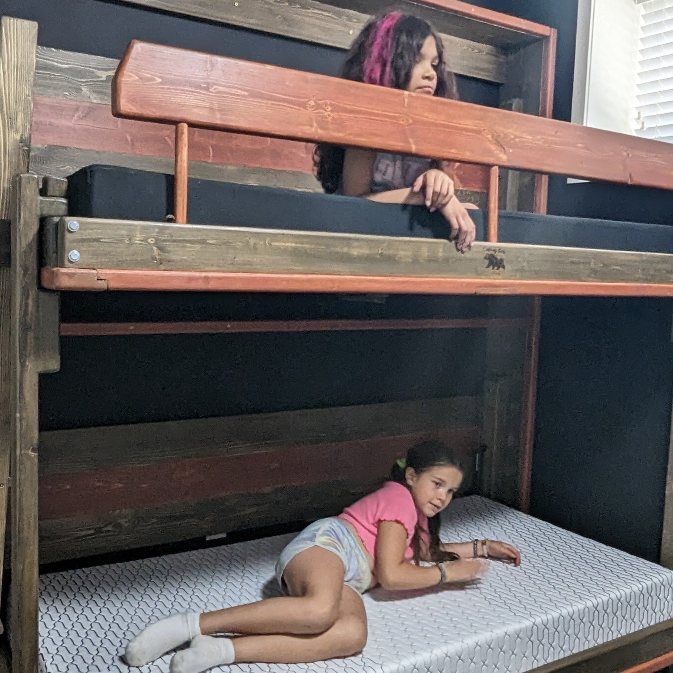 Murphy Bunks - Brown & Terracotta - Kootenay Murphy Beds