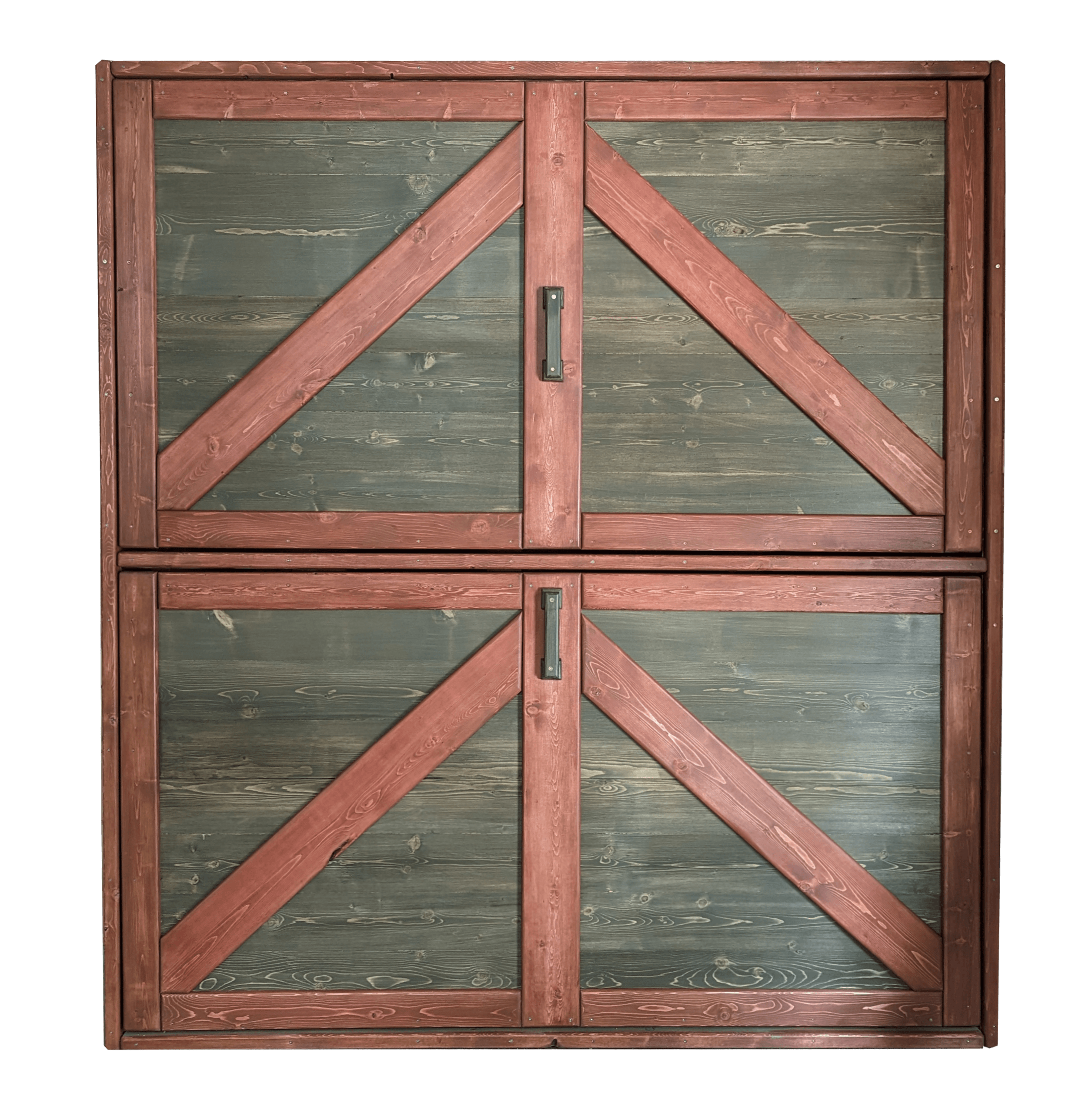 Murphy Bunks - Brown & Terracotta - Kootenay Murphy Beds