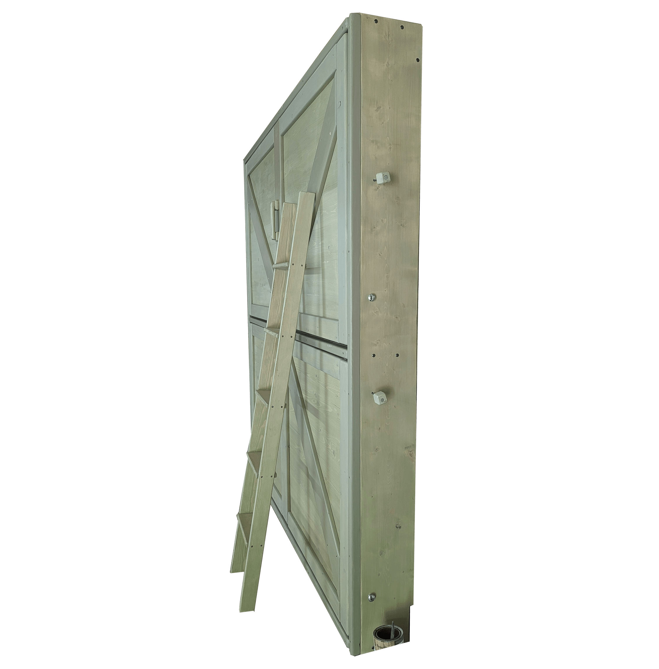 Murphy Bunks - Green Olive - Kootenay Murphy Beds