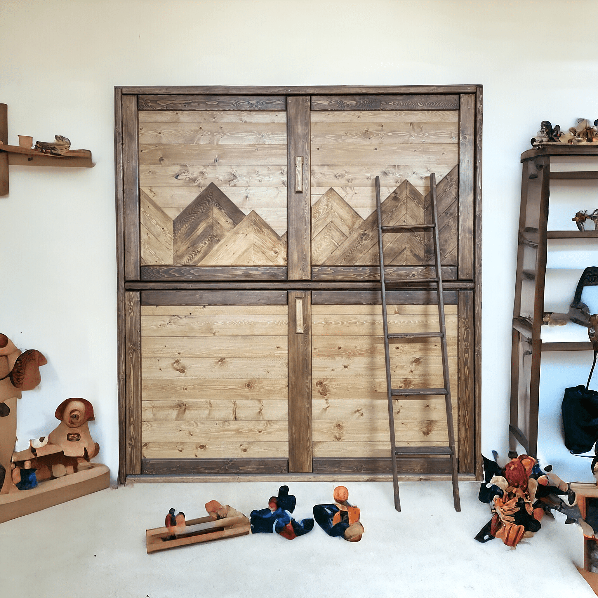 Murphy Bunks - Mountains - Kootenay Murphy Beds