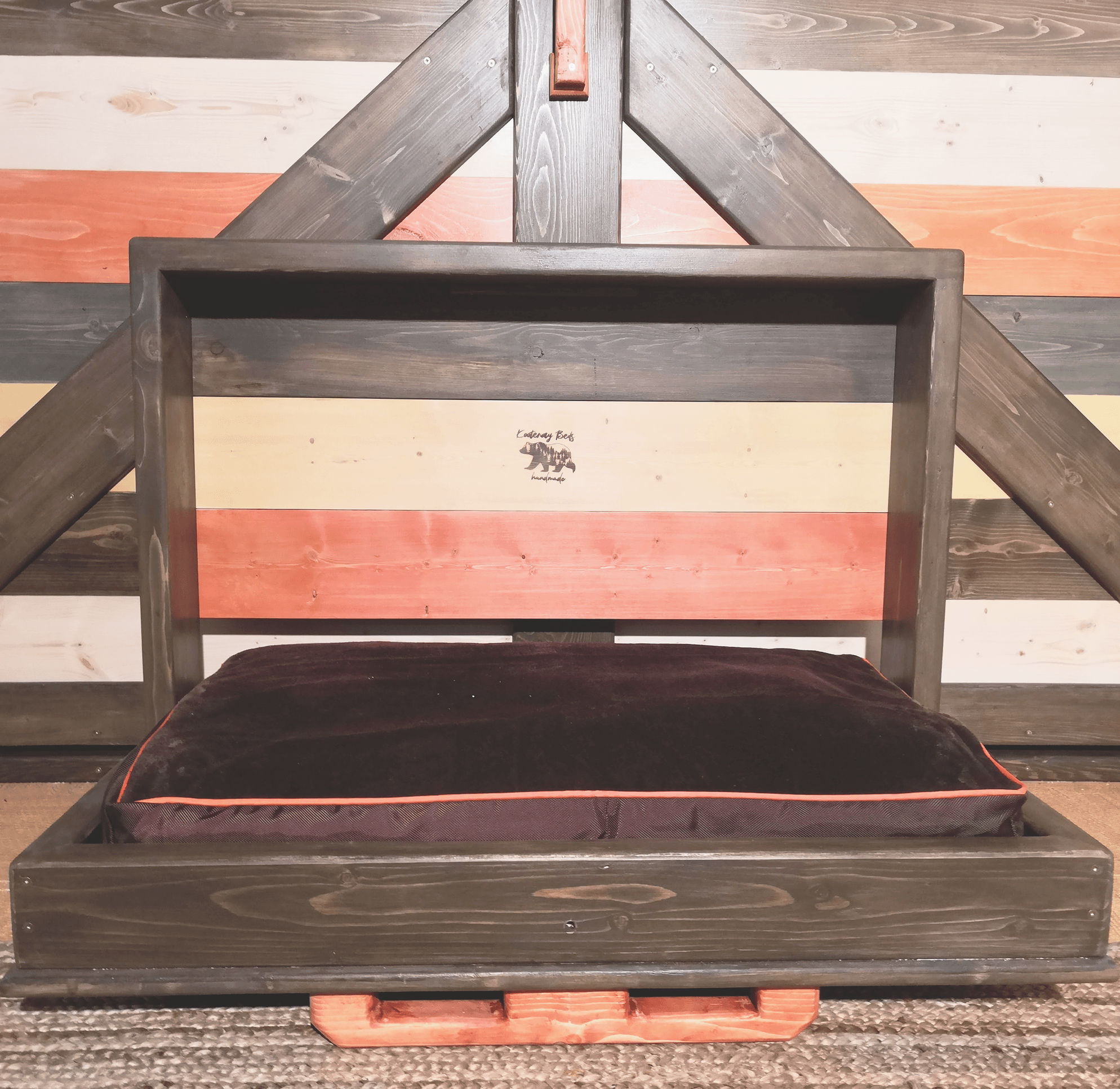 Murphy Dog Bed - Signature Red