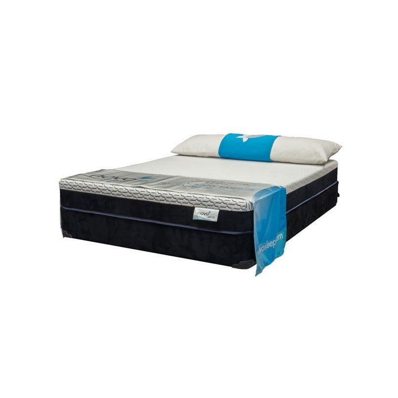 7.5" Twin Novotech Arctic Gel Memory Foam Mattress