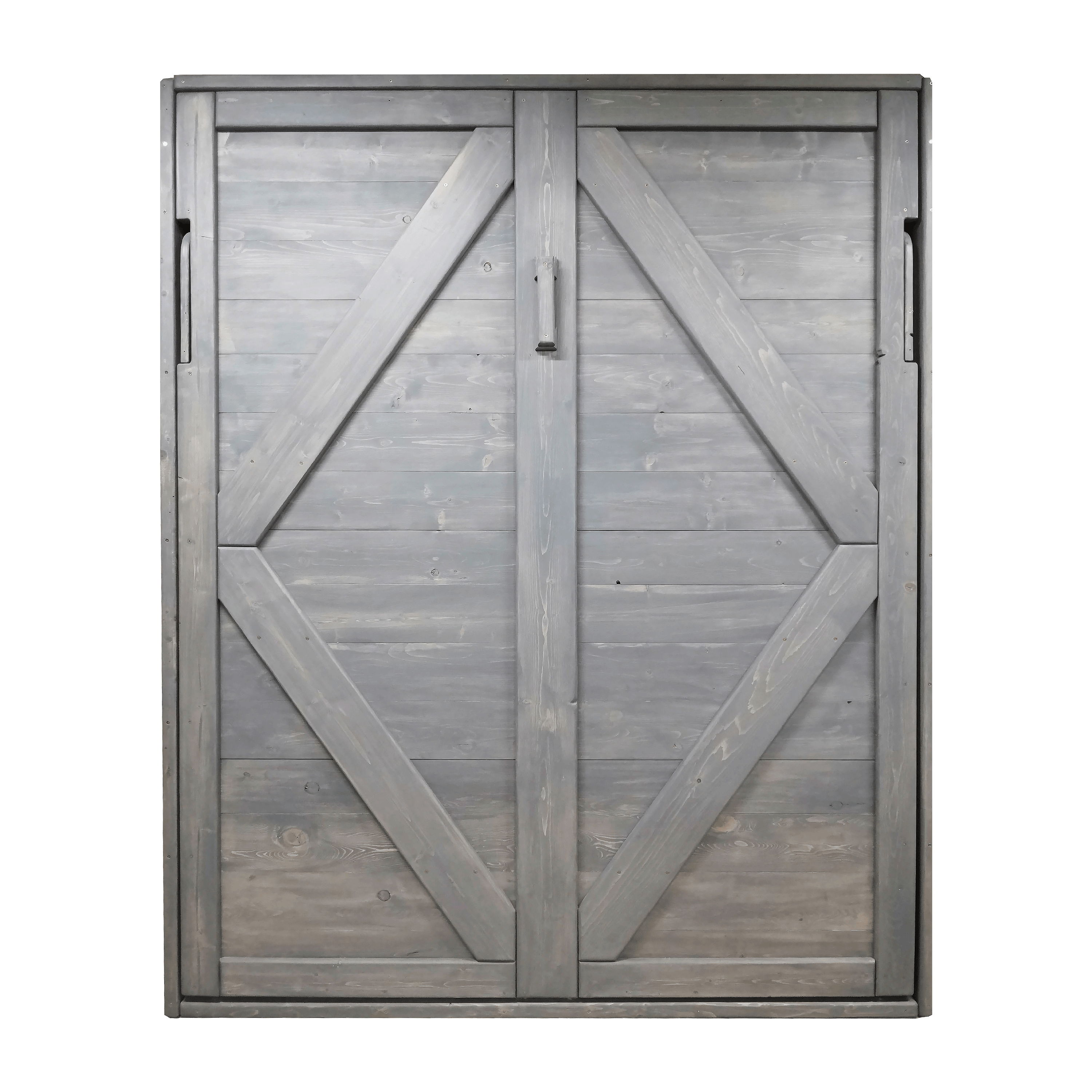 Queen Murphy Bed - Blue