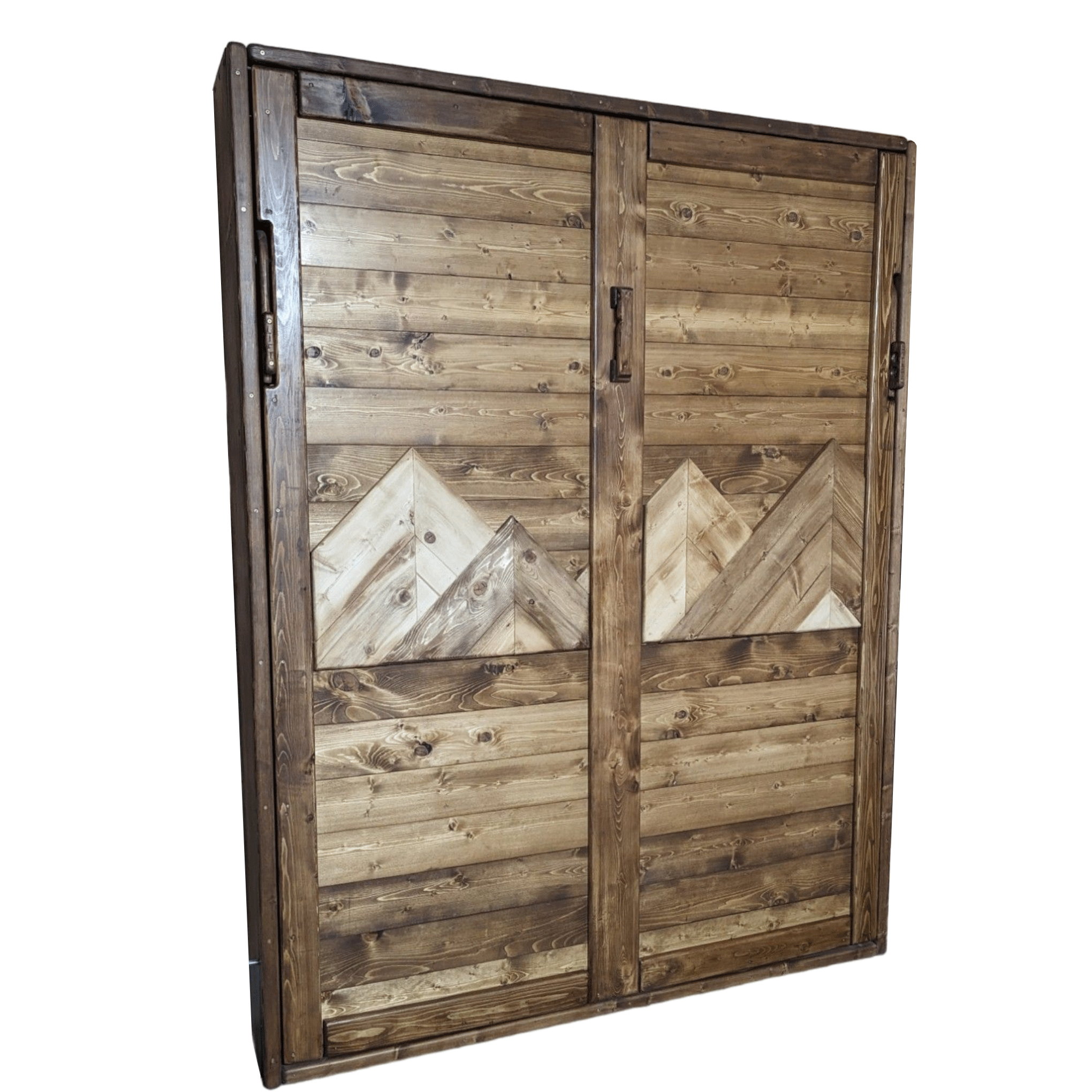 Queen Murphy Bed - Brown Mountains - Kootenay Murphy Beds