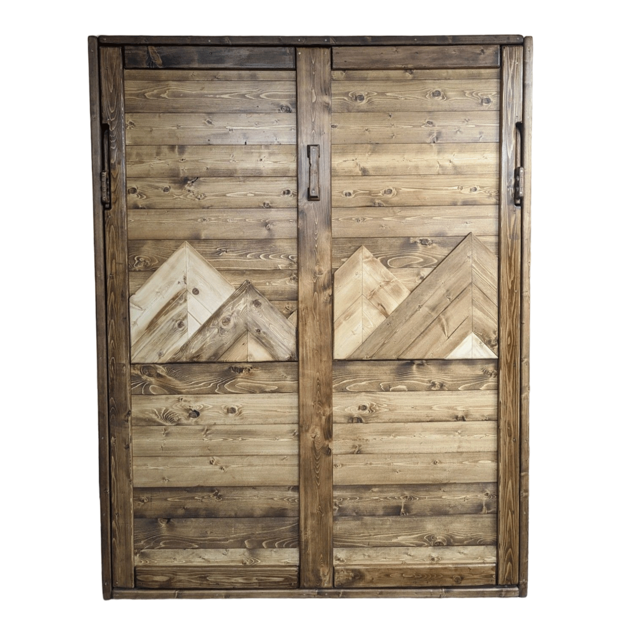 Queen Murphy Bed - Brown Mountains - Kootenay Murphy Beds