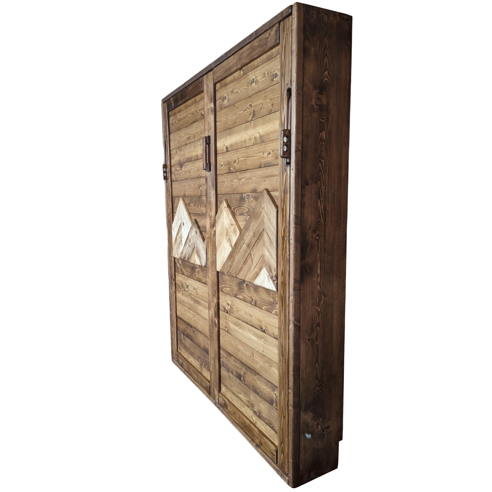 Queen Murphy Bed - Brown Mountains - Kootenay Murphy Beds