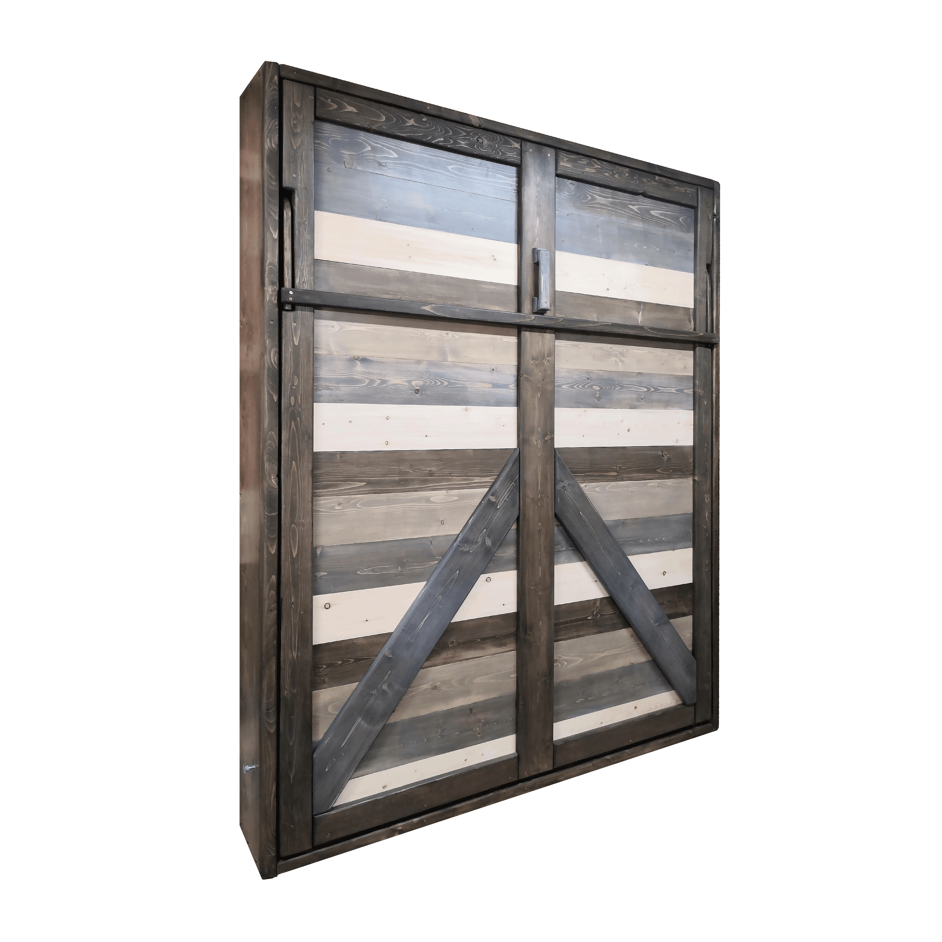 Queen Murphy Bed - Signature Blue