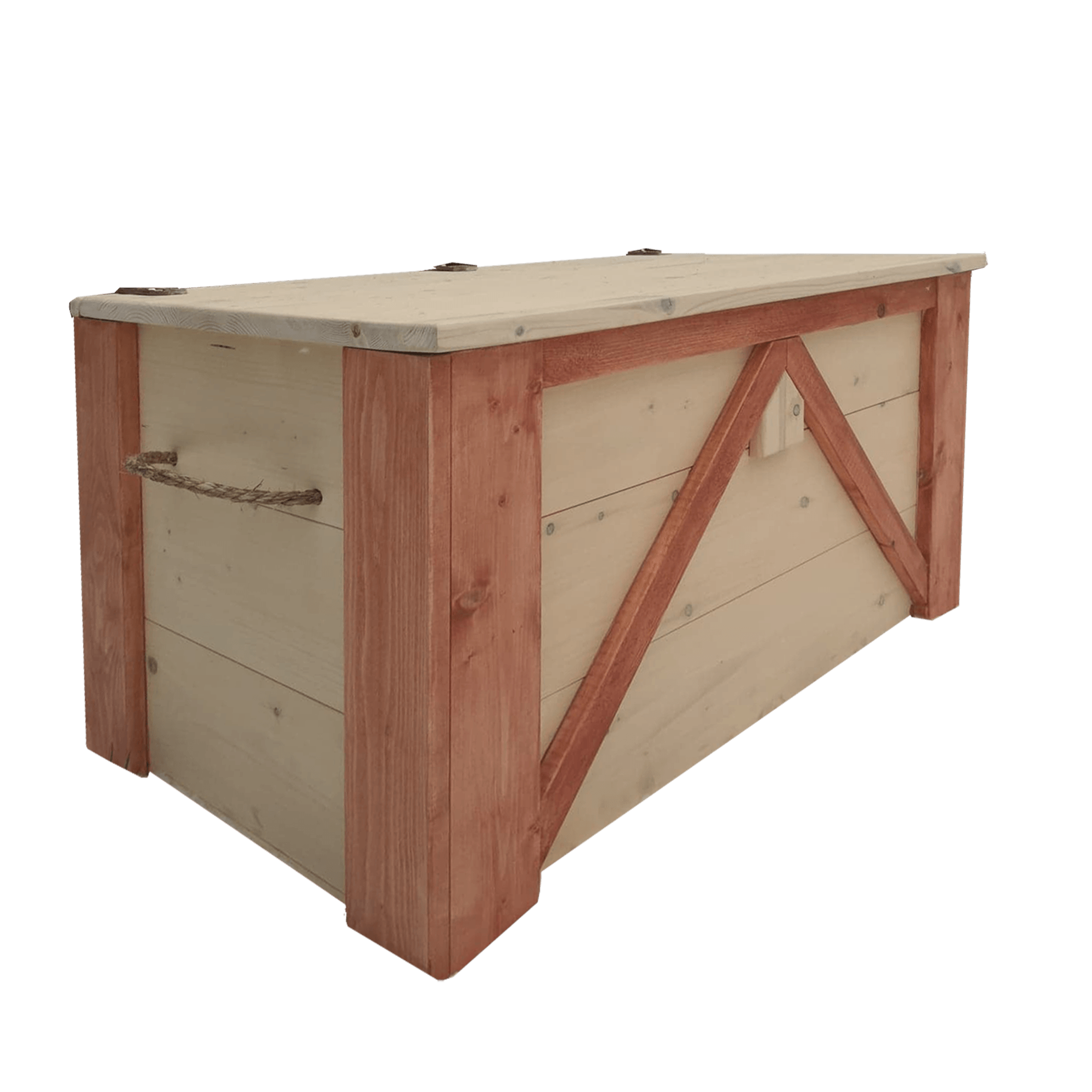 Storage Trunk - Red & White