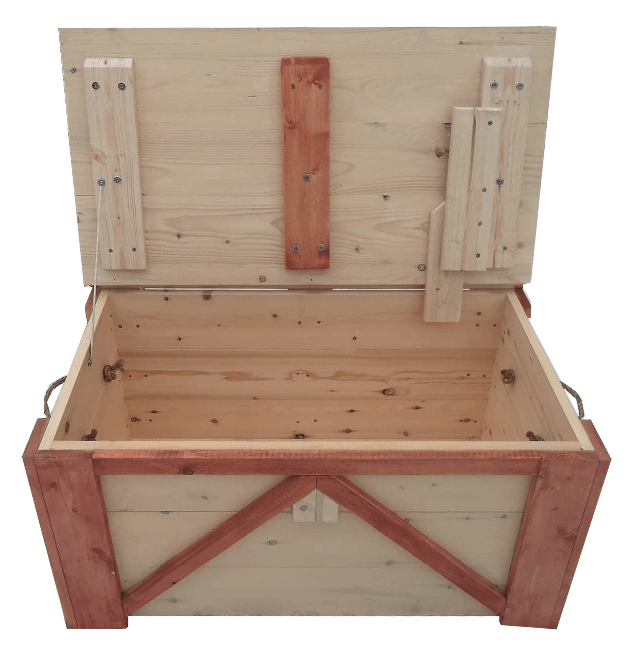 Storage Trunk - Red & White