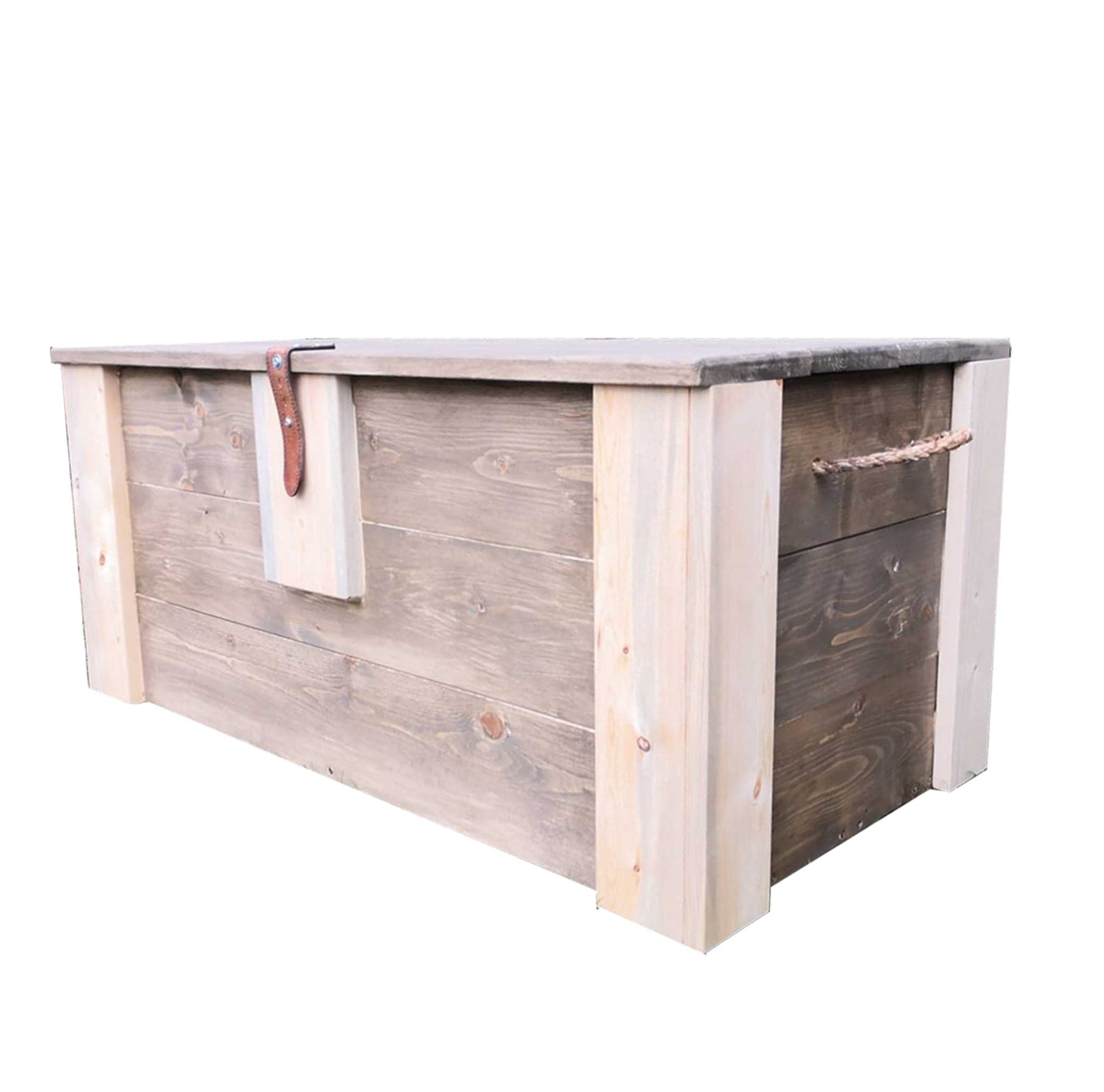 Storage Trunk - Rustic Brown