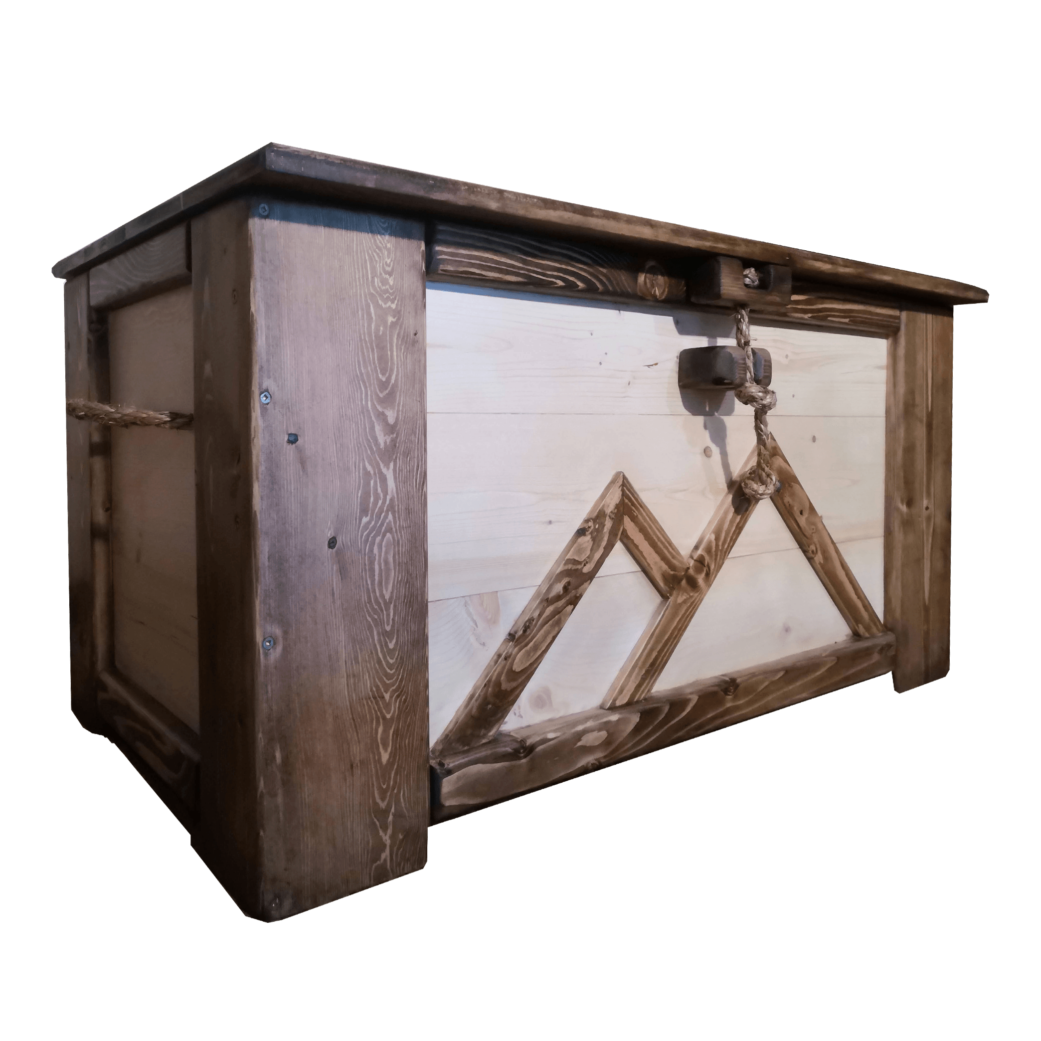 Storage Trunk - Walnut Accents