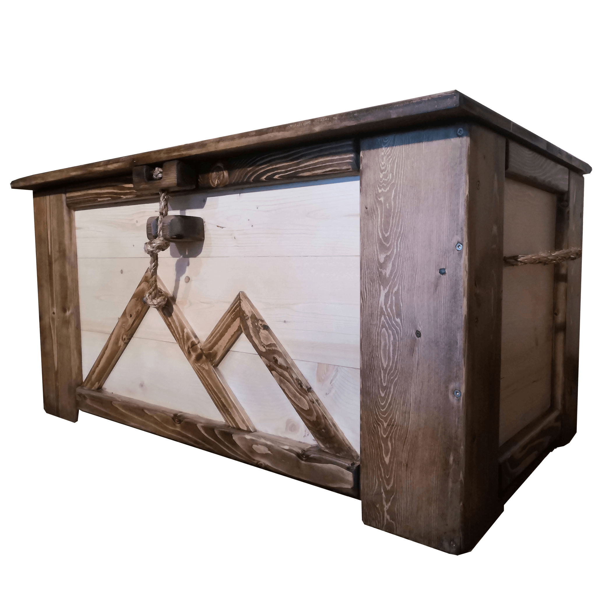 Storage Trunk - Walnut Accents