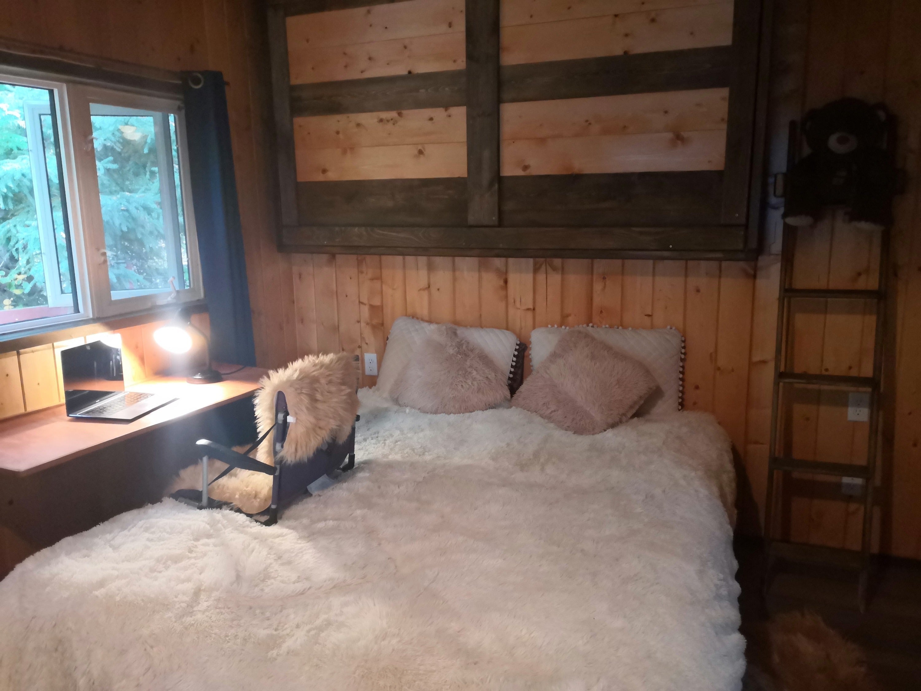 Twin Murphy Loft Bed - Grey Diamond