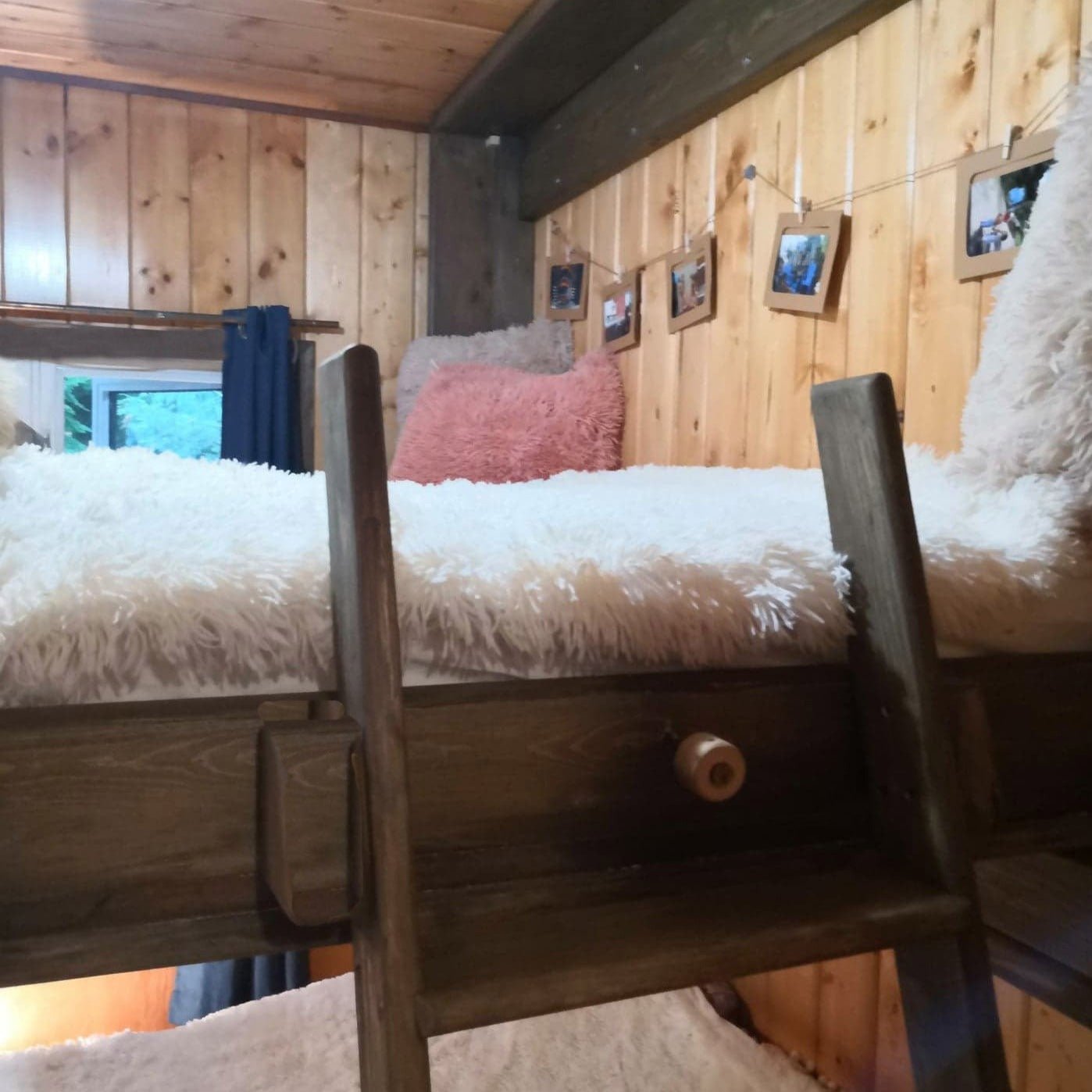 Twin Murphy Loft Bed - Grey Diamond