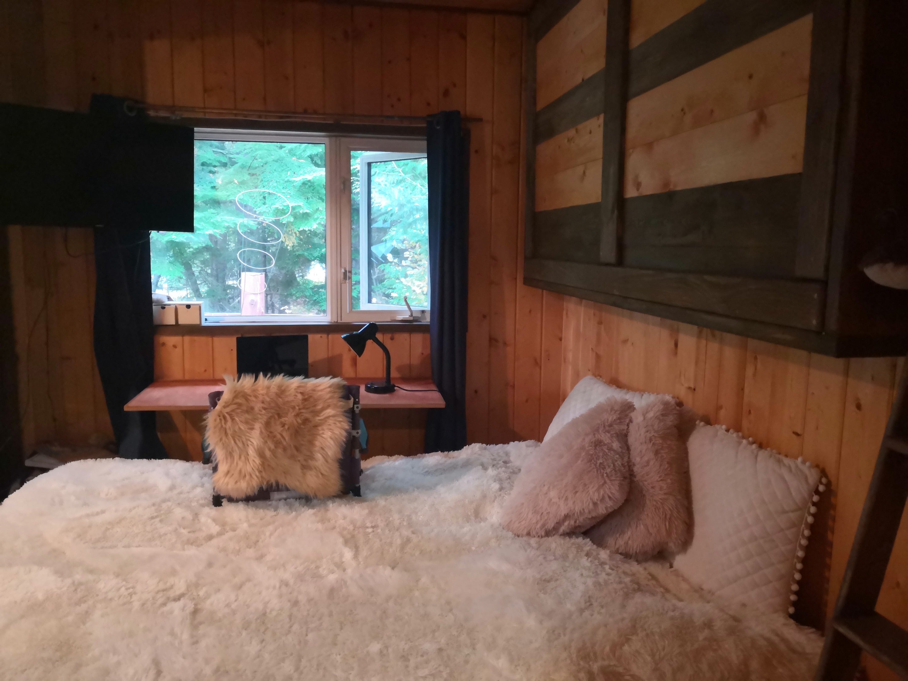 Twin Murphy Loft Bed - Grey Diamond