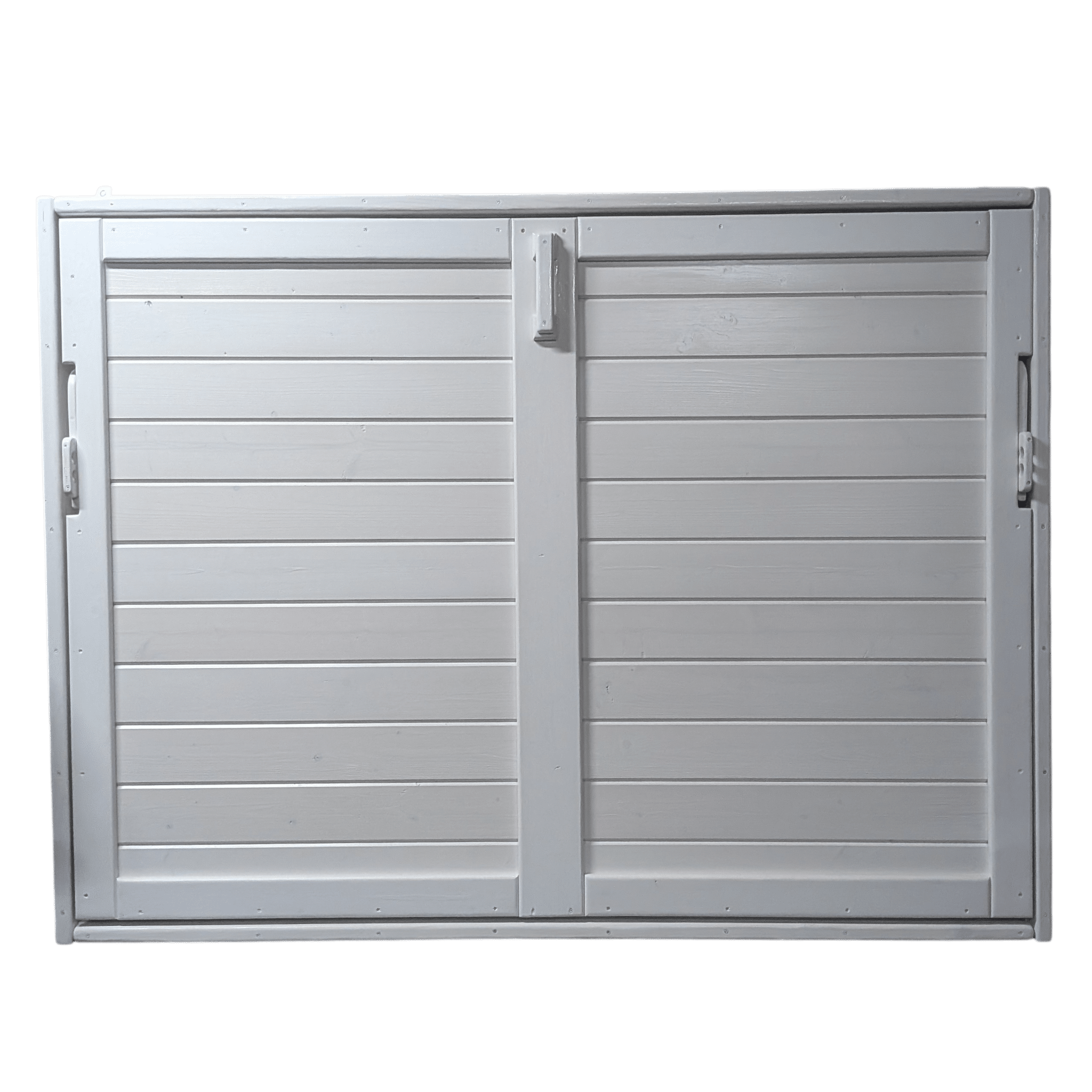 Horizontal Murphy Bed - White - Kootenay Murphy Beds