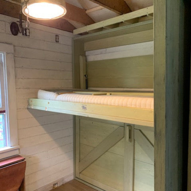 Murphy Bunks - Green Olive - Kootenay Murphy Beds