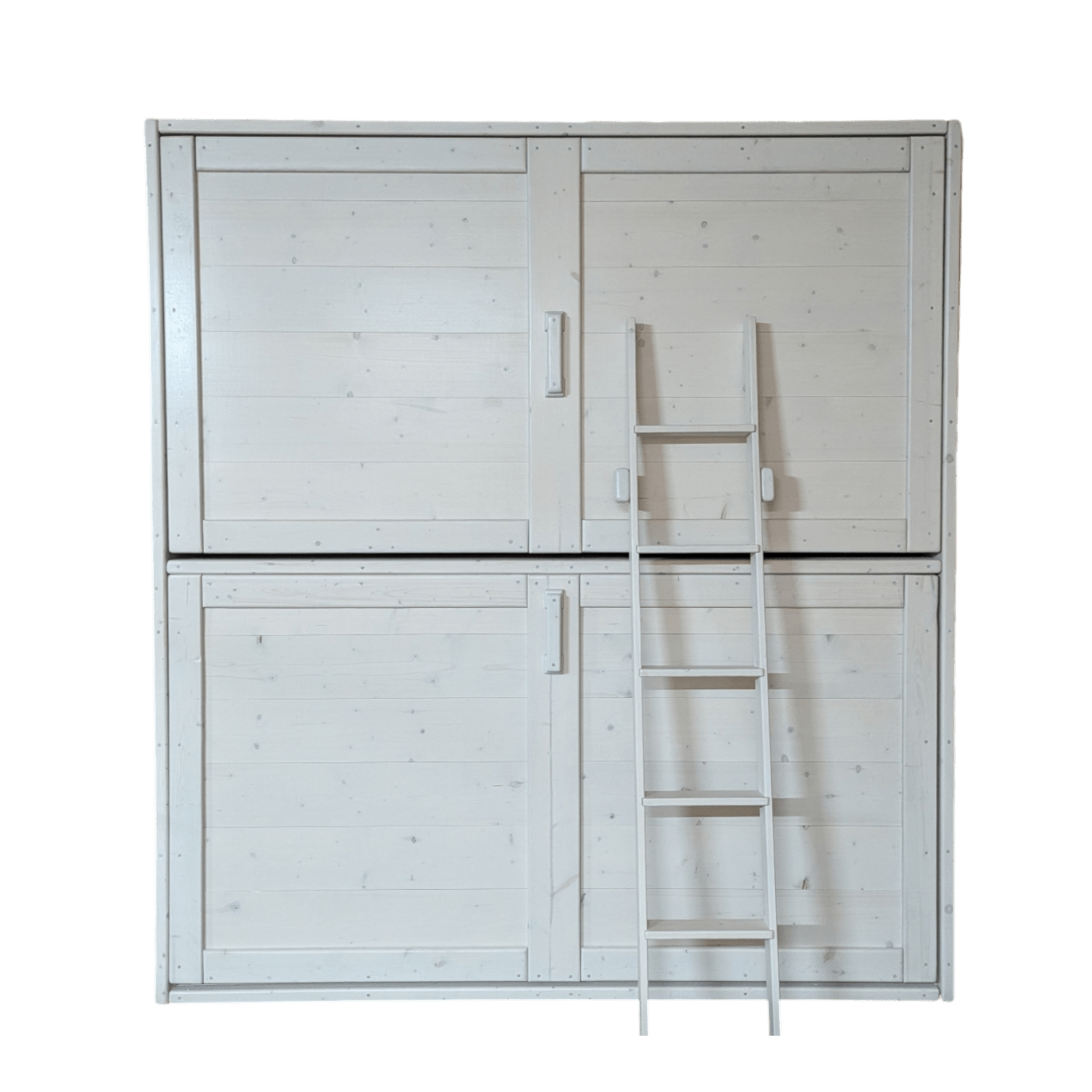 Murphy Bunks - White - Kootenay Murphy Beds