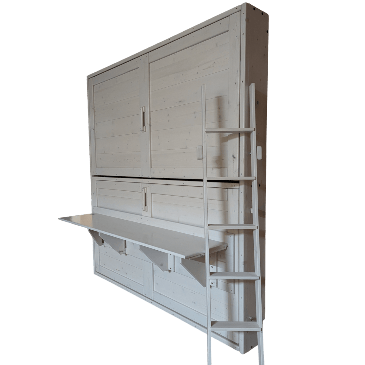 White Murphy Bunk Beds | Make Space for Play