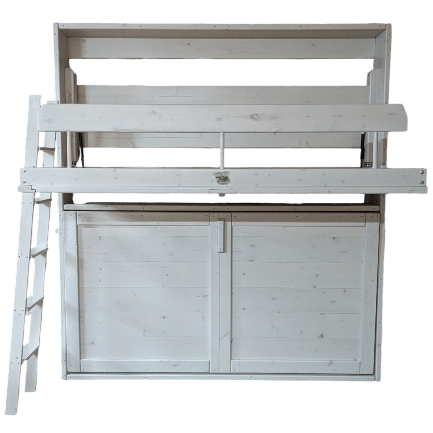 Murphy Bunks - White - Kootenay Murphy Beds