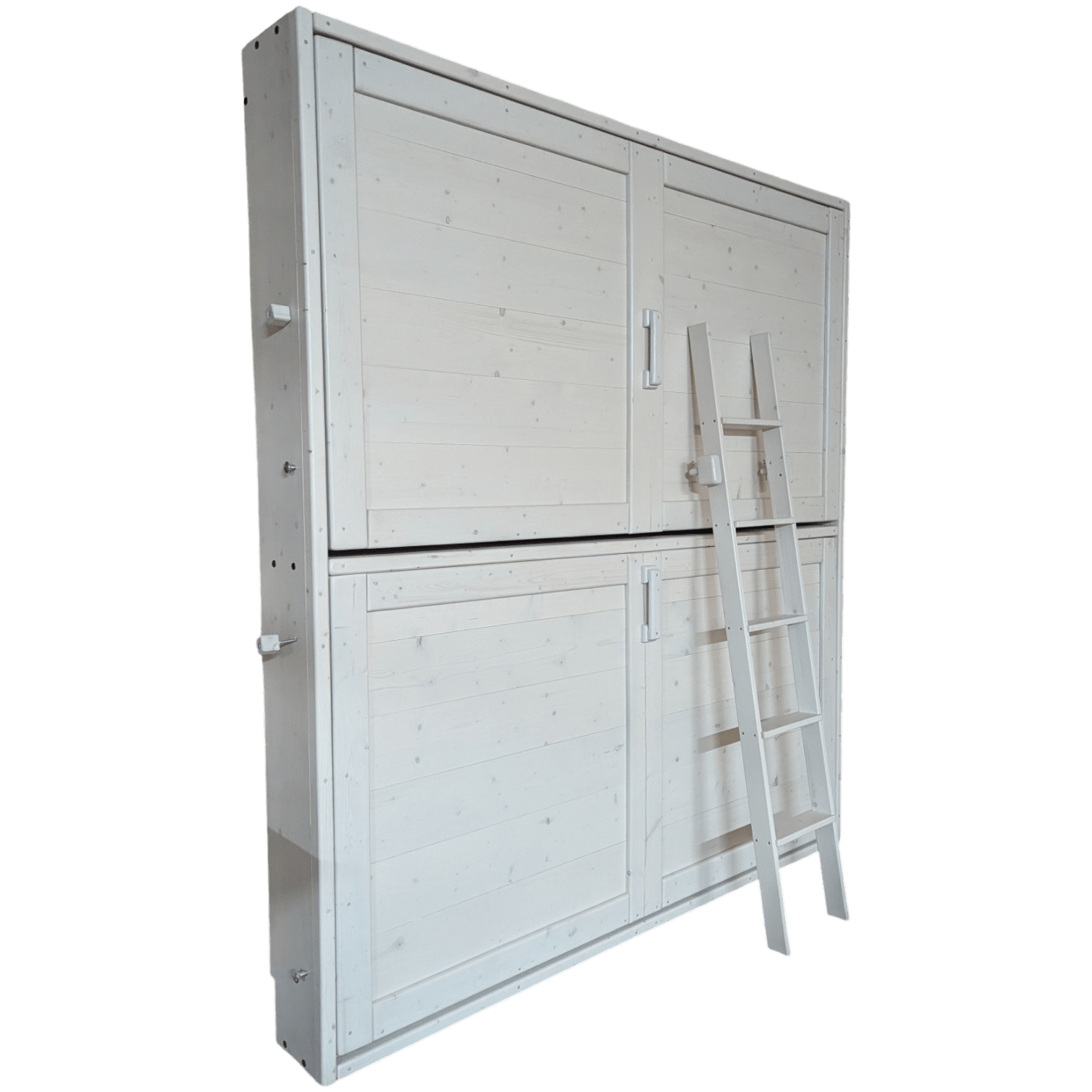 Murphy Bunks - White - Kootenay Murphy Beds